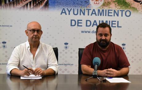 José Carlos García-Consuegra y Román Ortega, hoy martes en rueda de prensa.