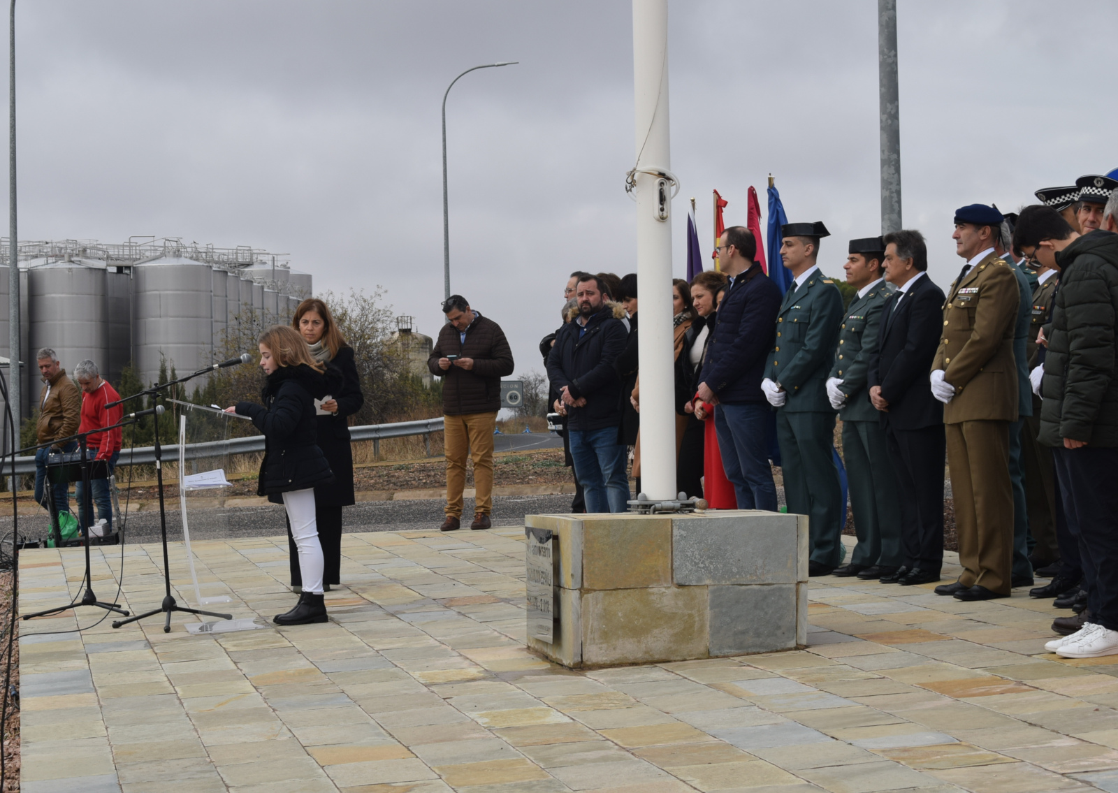 Daimiel celebra el 44º aniversario de la Constitución con el izado de ...