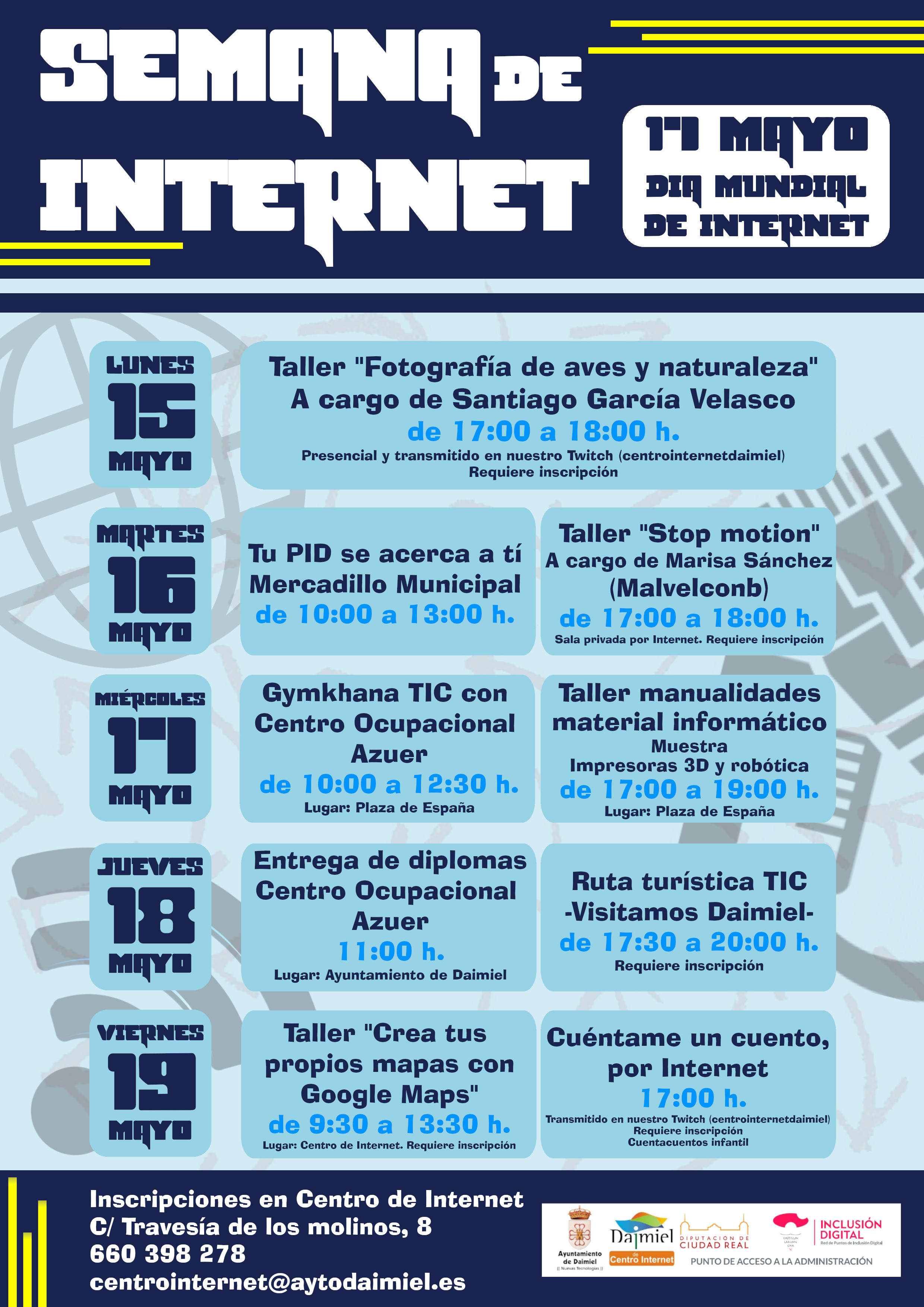 cartel dia internet 2023