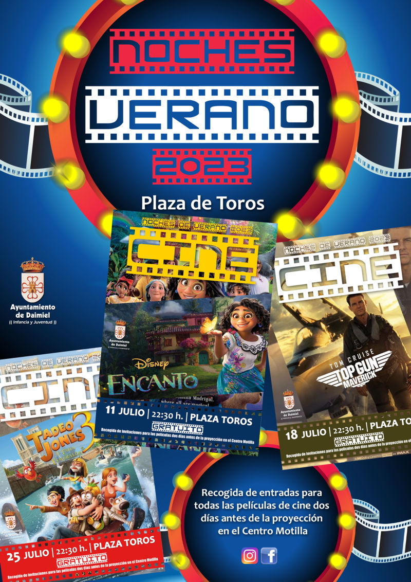 Cartel general cine verano 2023