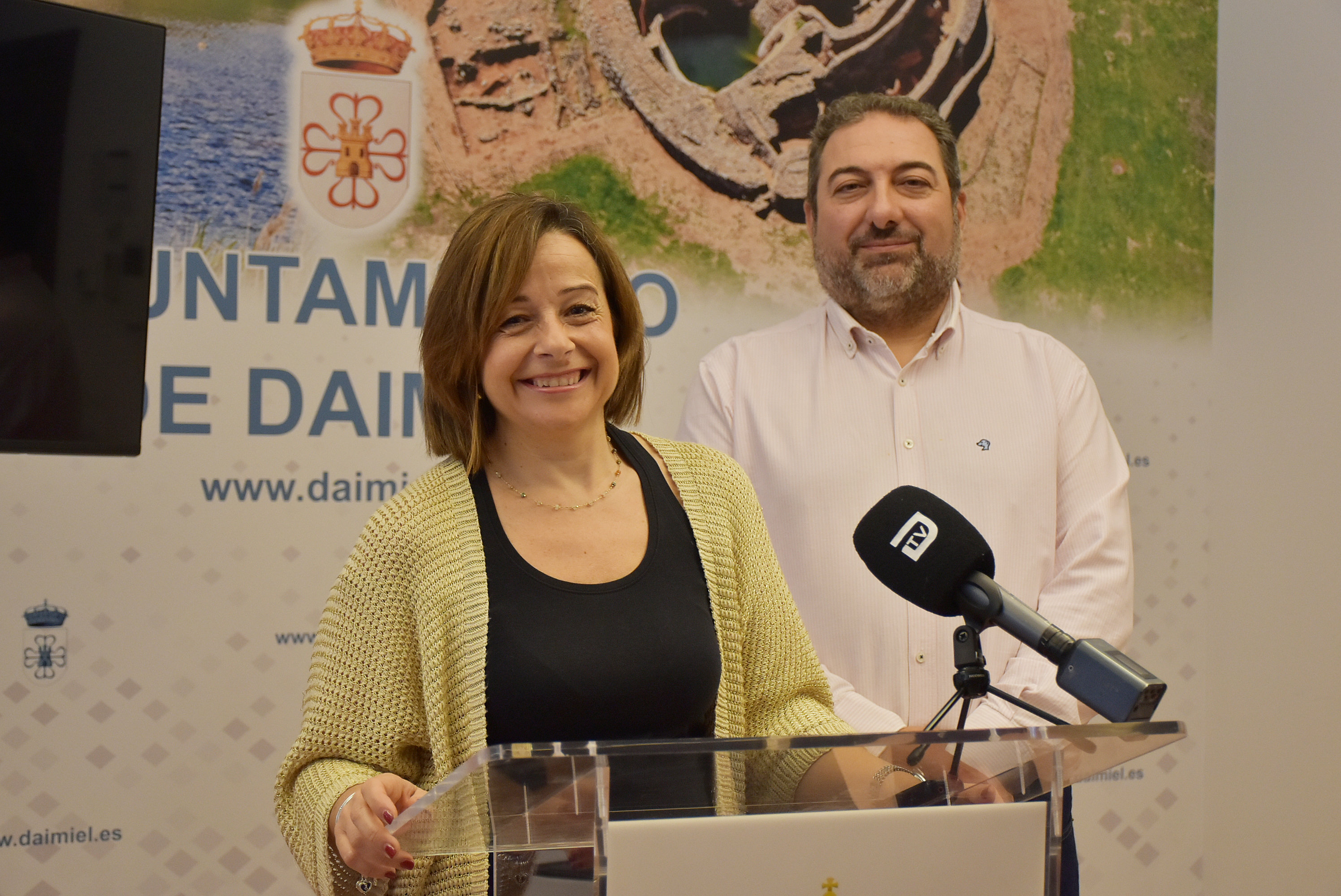 Loro y Fernández de Marcos en la presentación