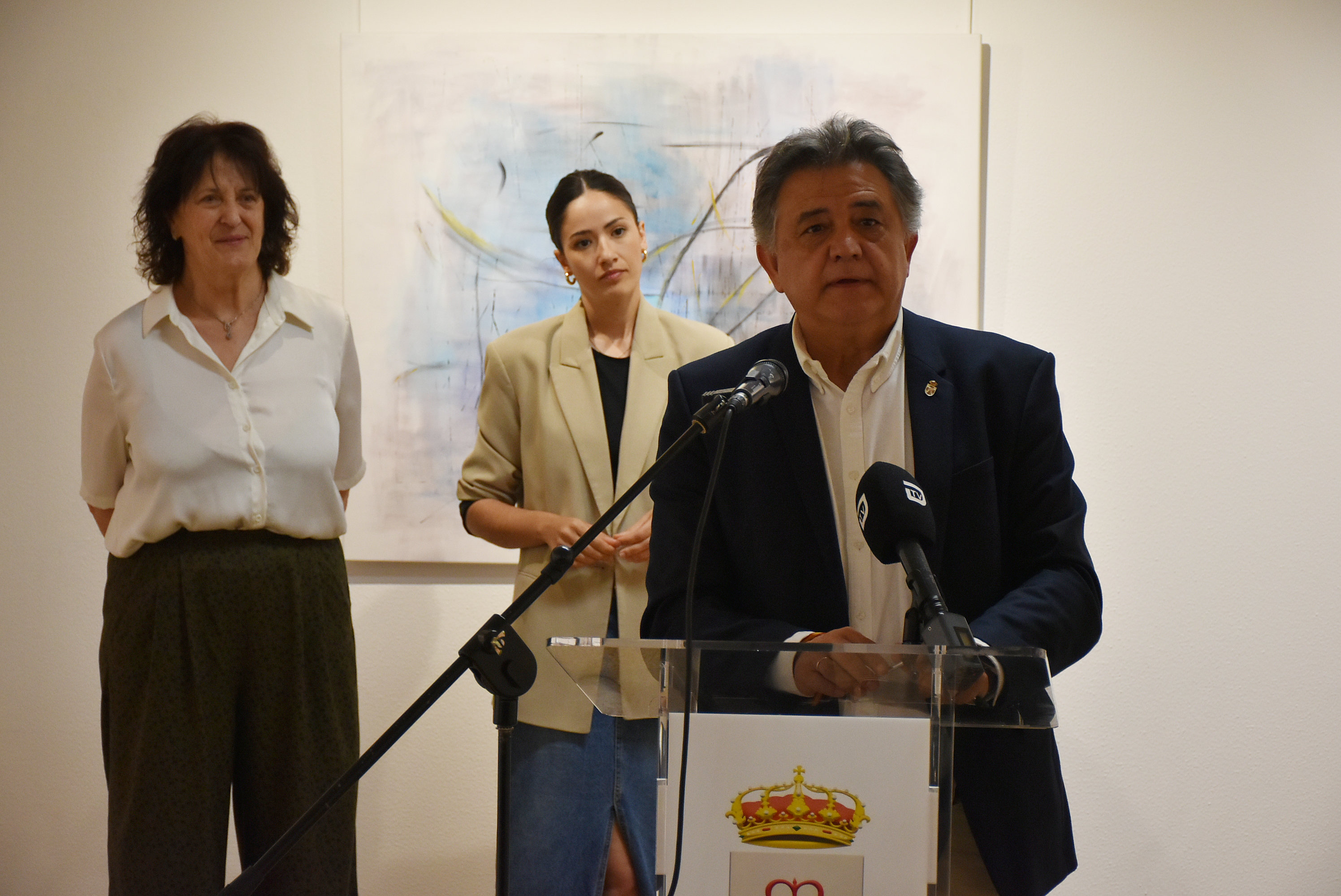 Sierra en la inauguración