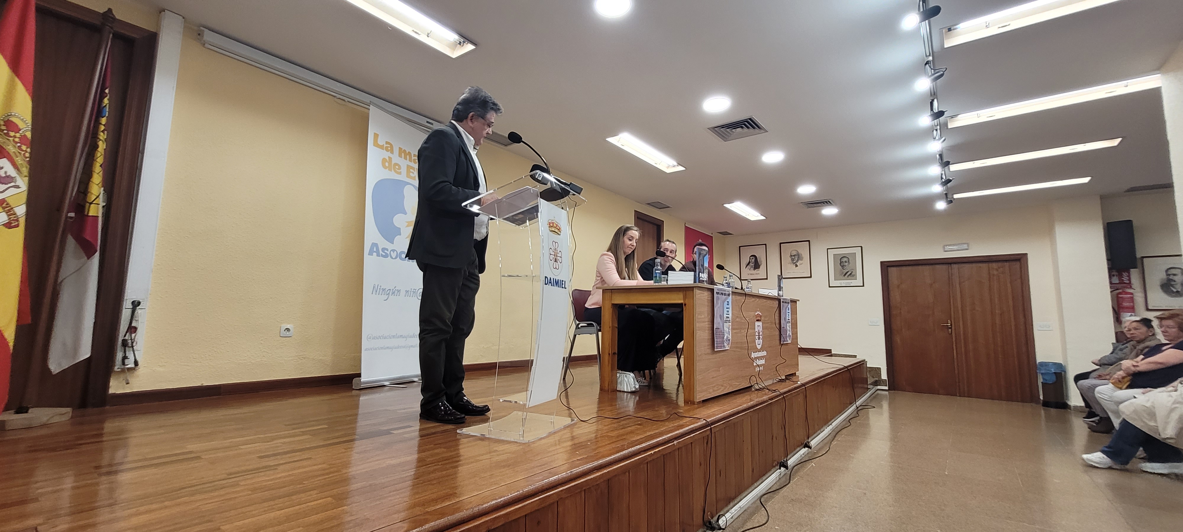 El alcalde en su intervención.
