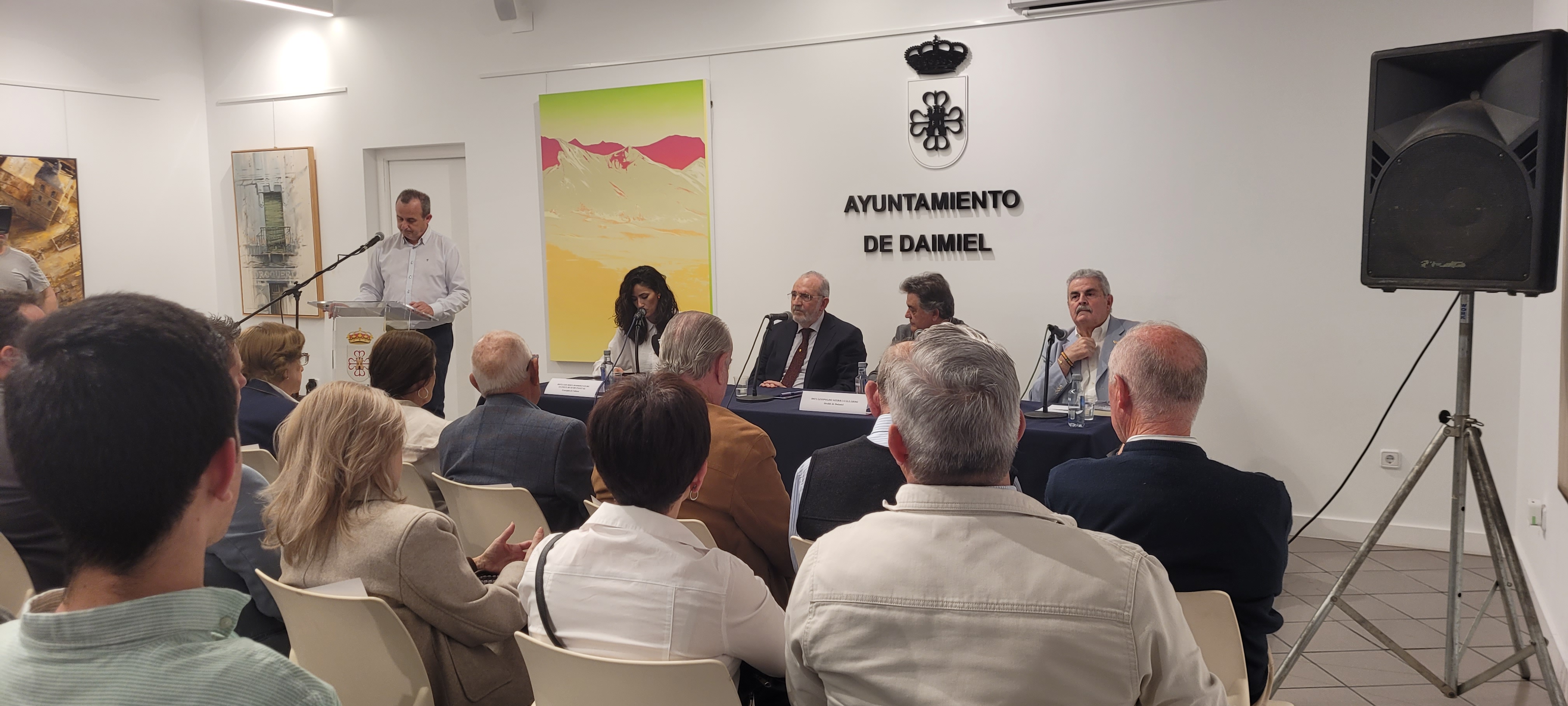 Un momento del acto.