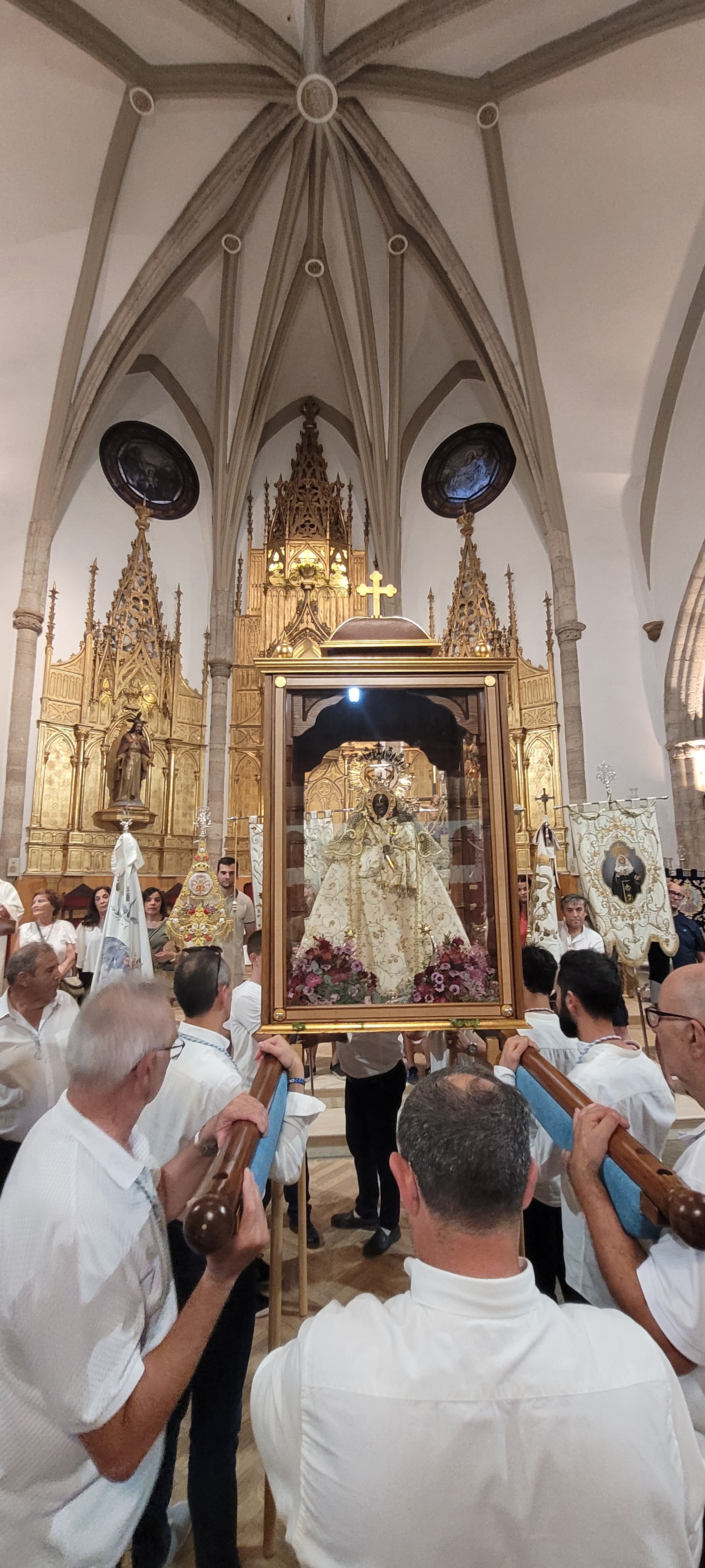 Llegada a Santa María.