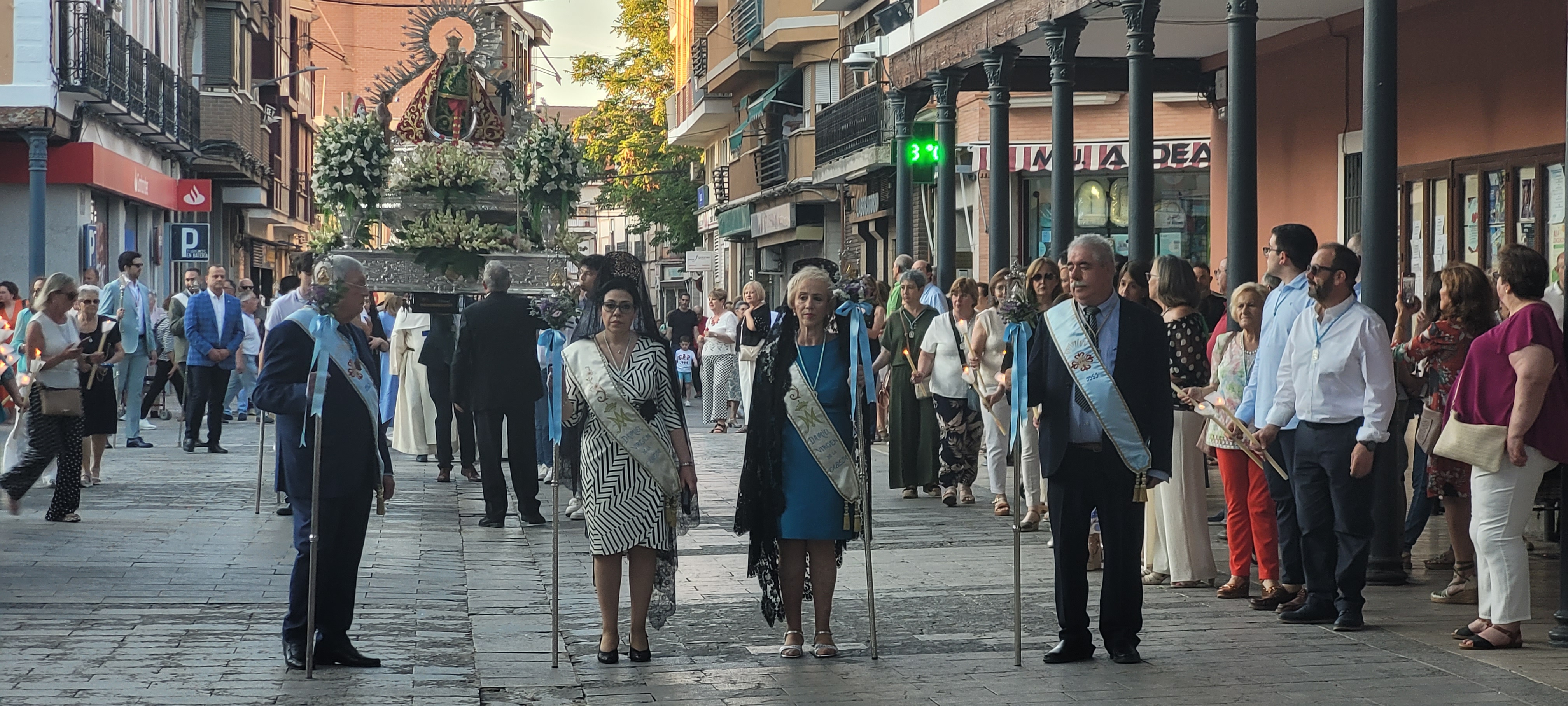 Procesión de la Virgen de la Cabeza.
