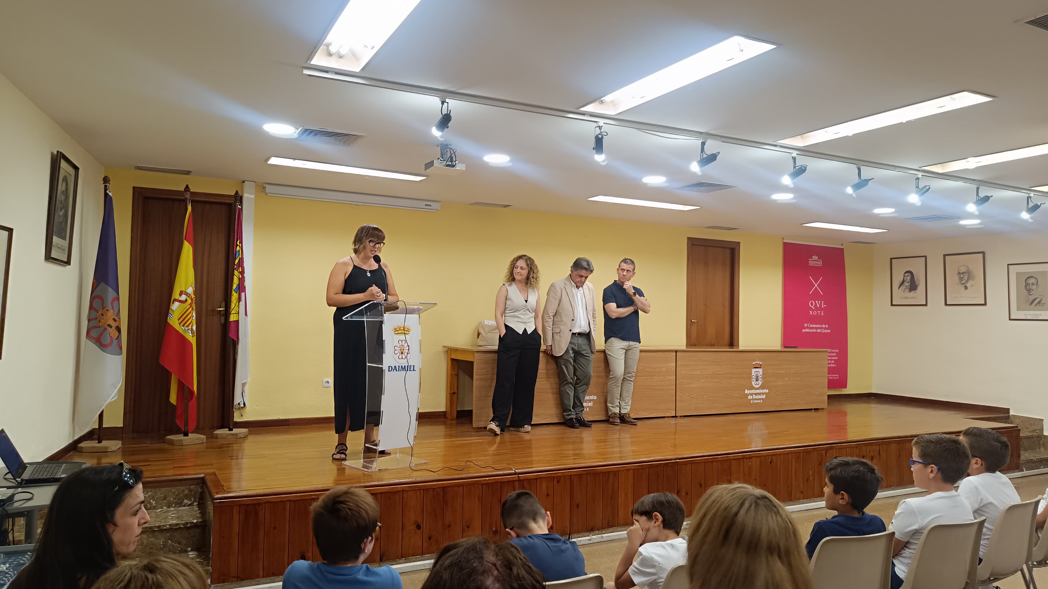 Un momento del acto.