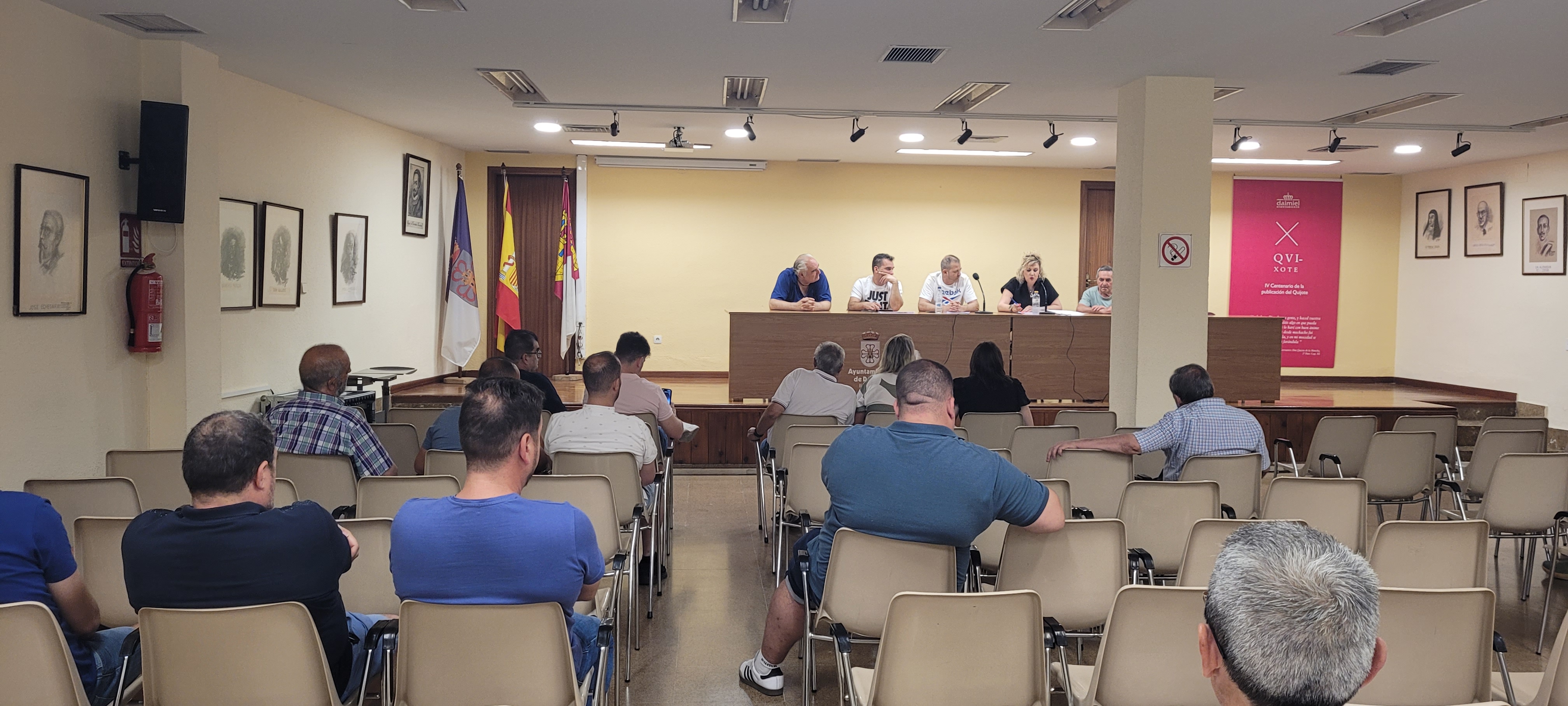Un momento de la asamblea.
