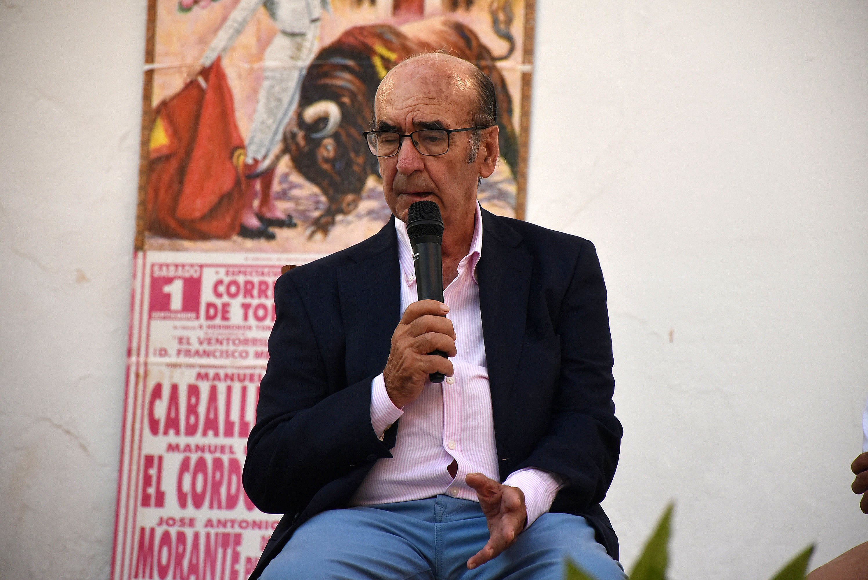El ganadero Adolfo Martín en Daimiel