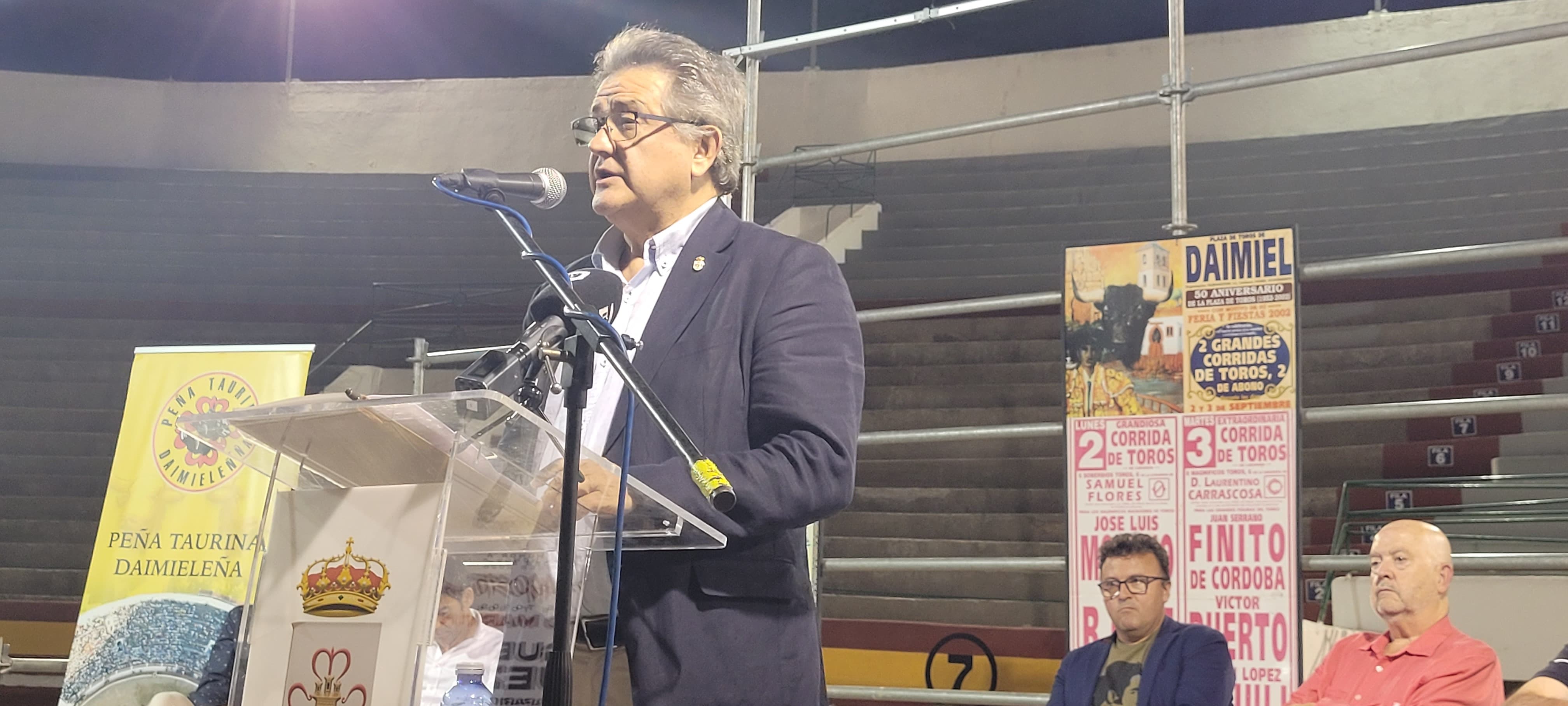 El alcalde cerró el acto.