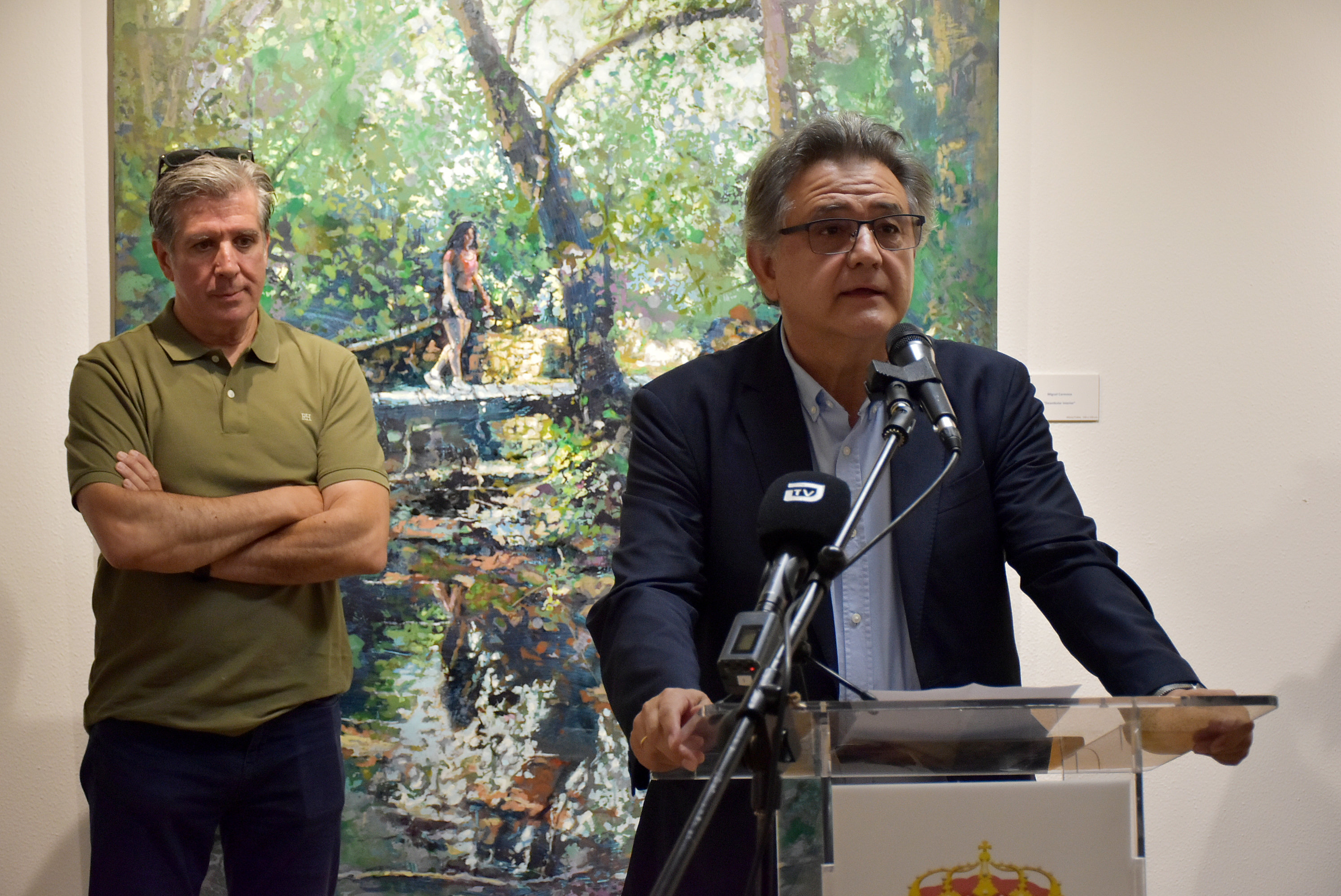 Sierra durante su intervención