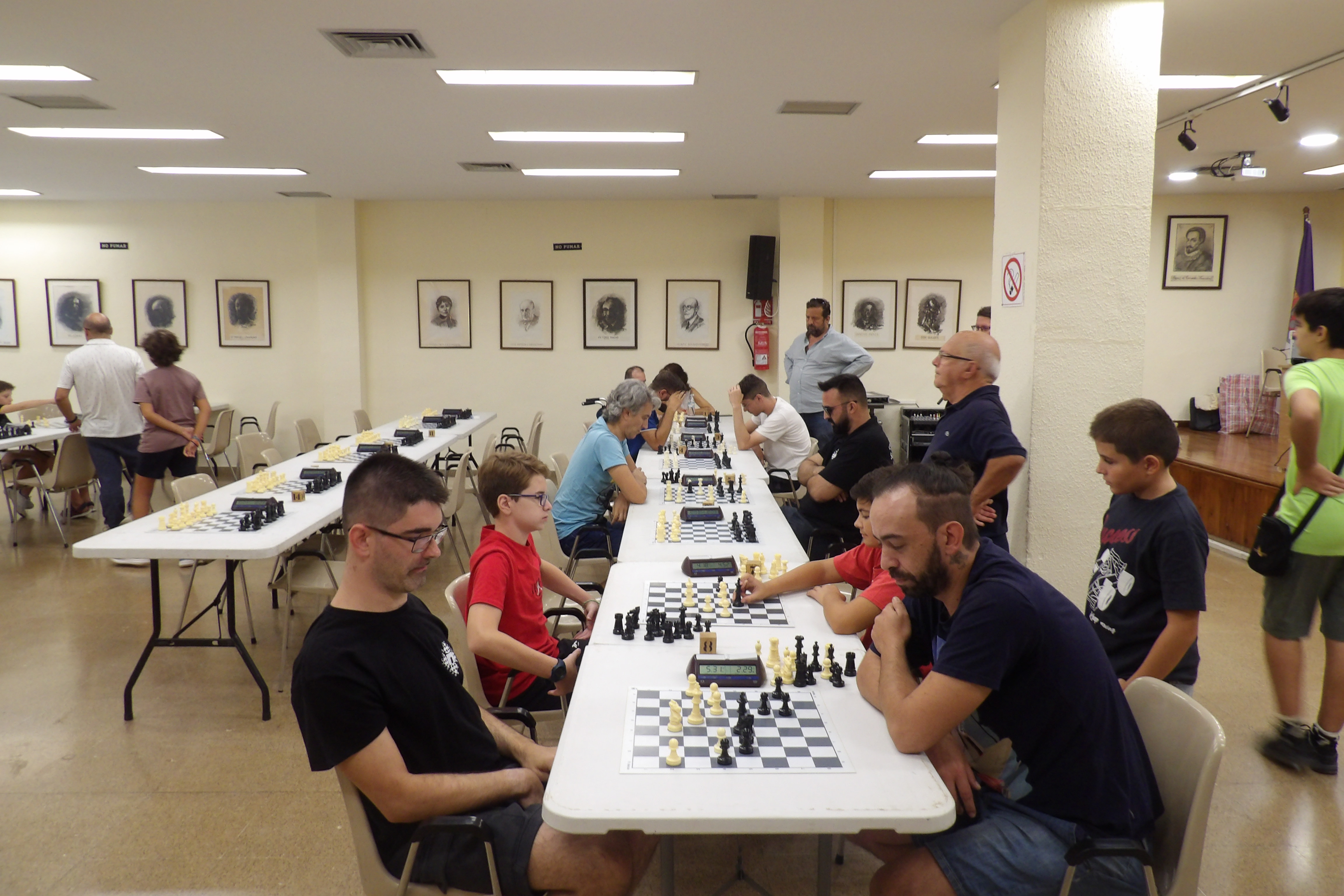 VI Torneo de Ajedrez en la Casa de Cultura.