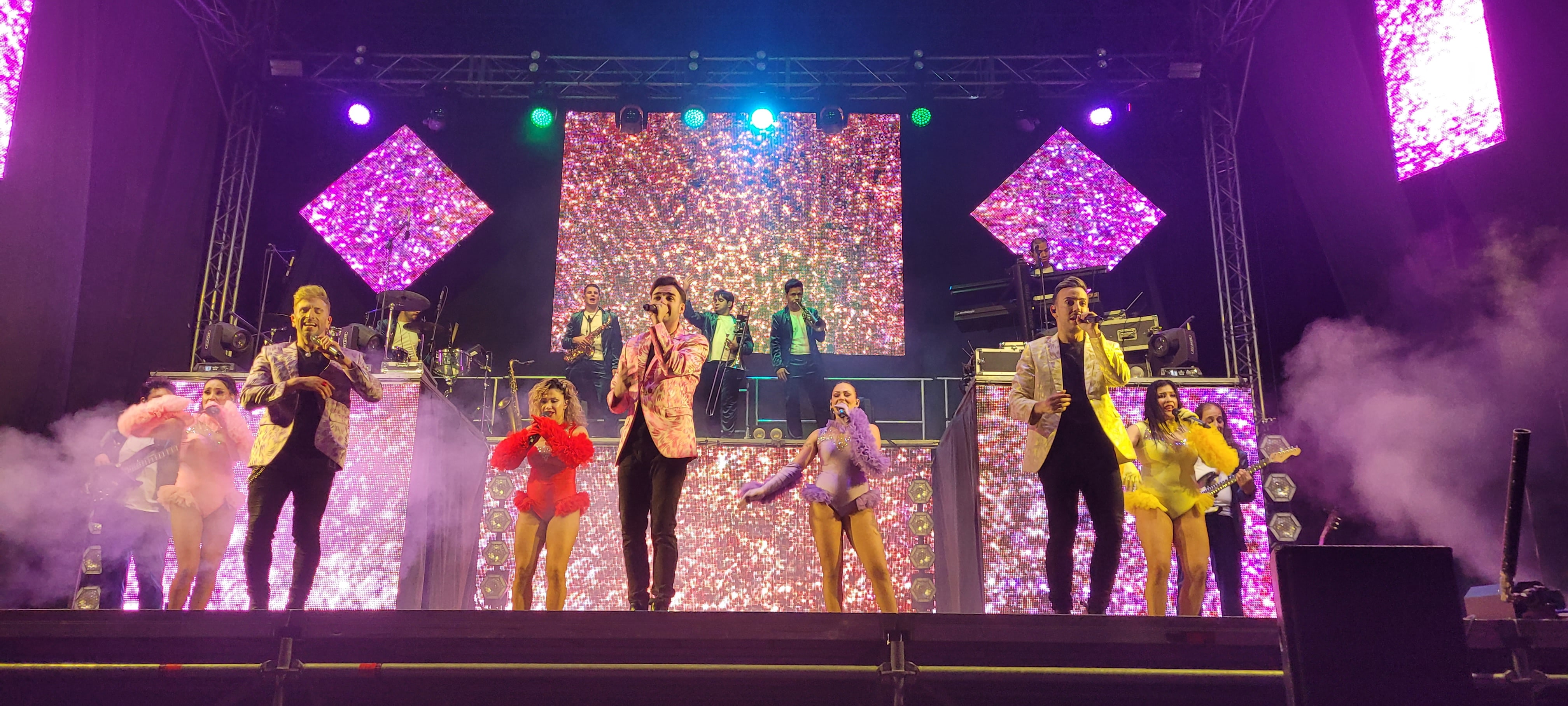 Un momento del concierto.