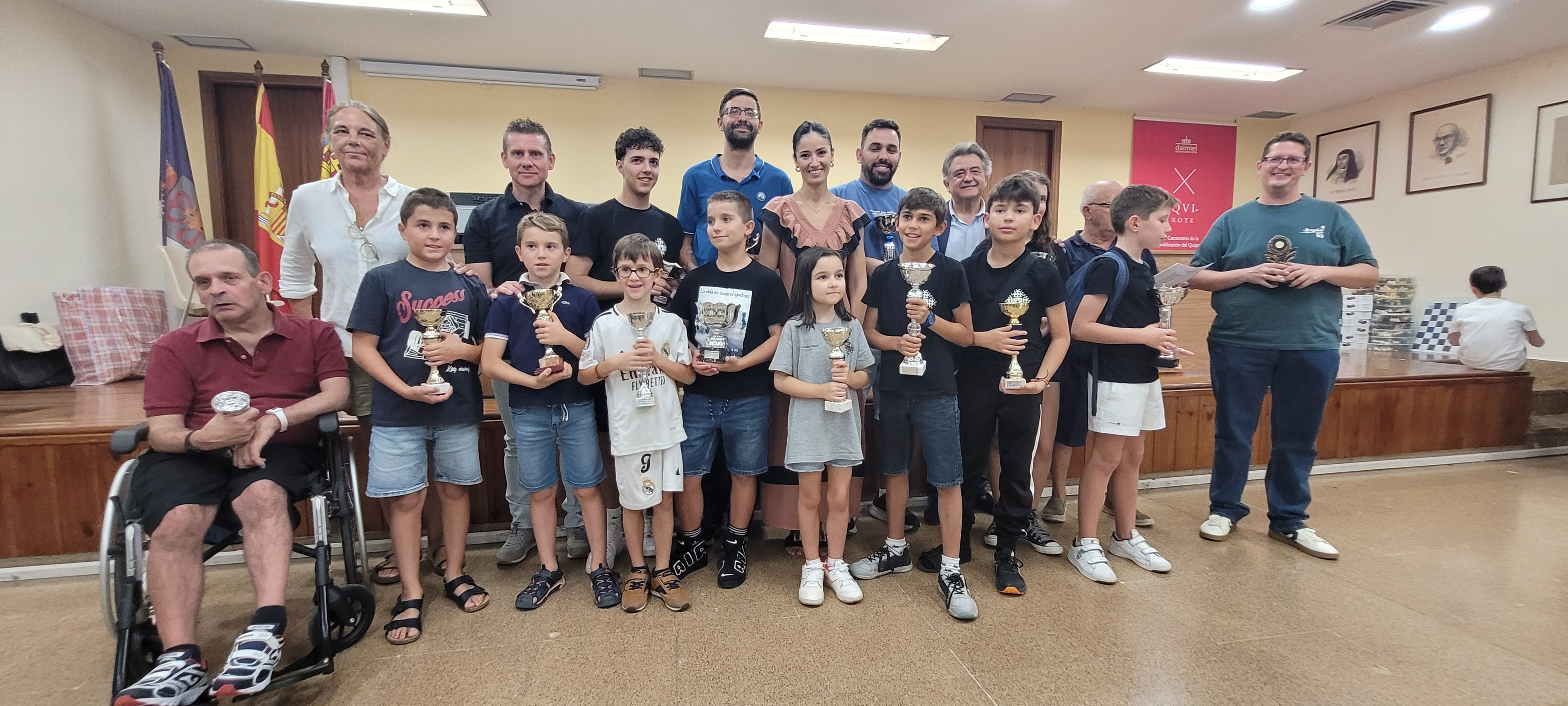 Ganadores del torneo.