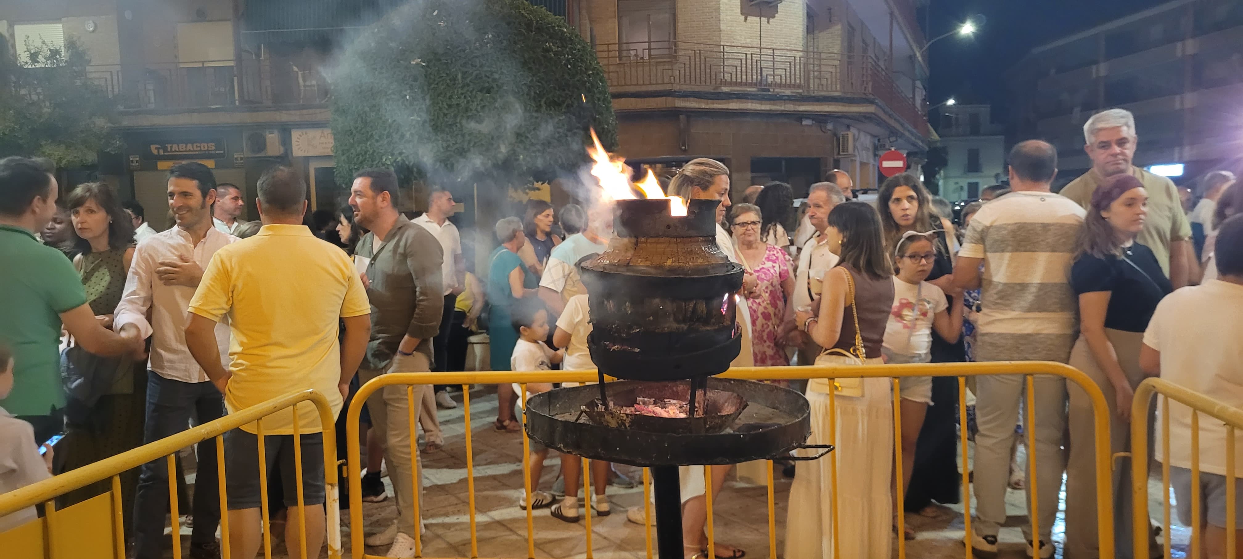 Quema de cubos este sábado en Daimiel.