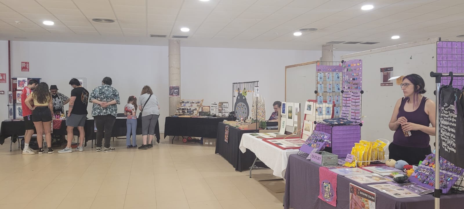 Zona de artistas.