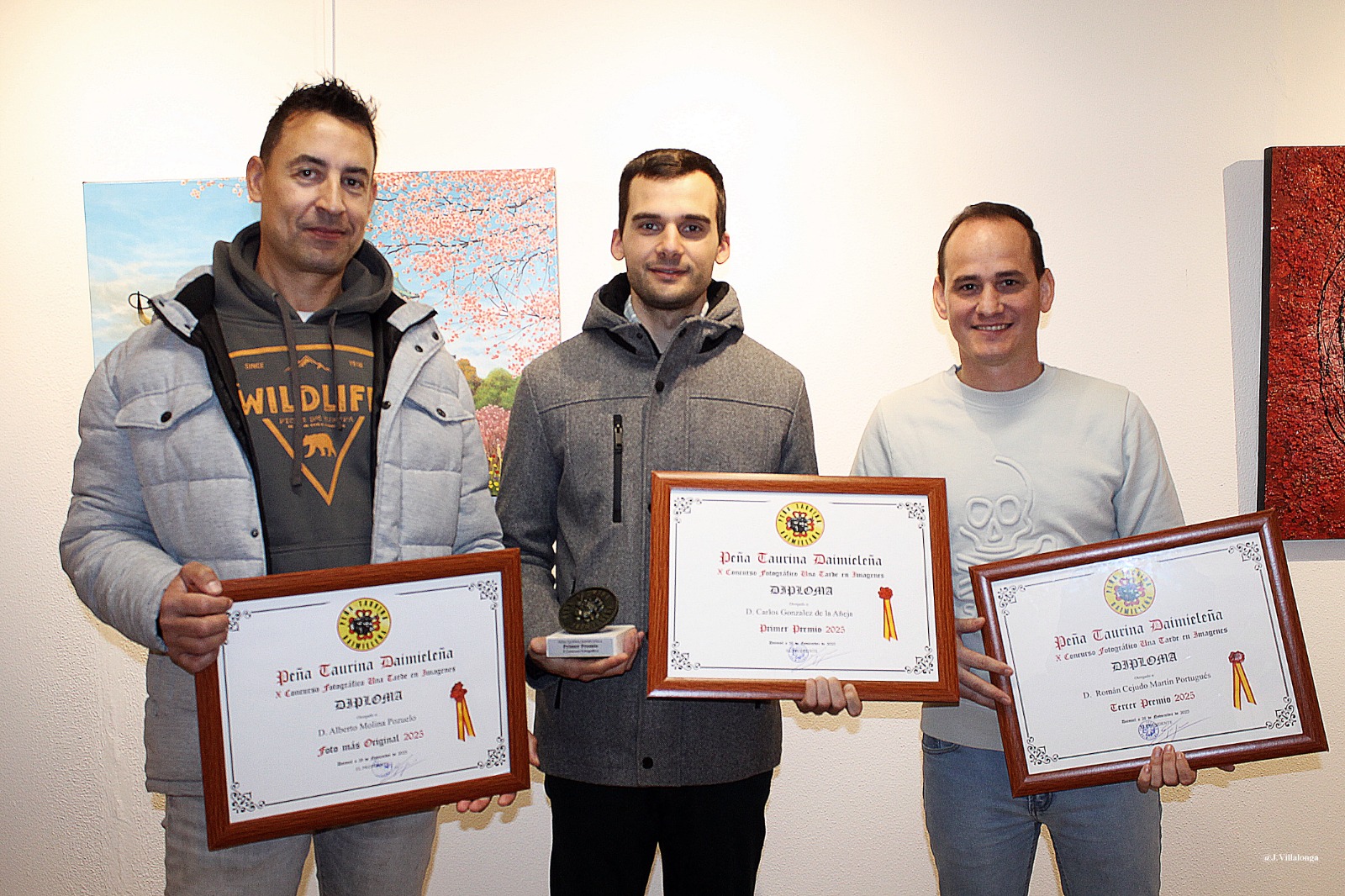 La Peña Taurina de Daimiel clausura su X Concurso Fotográfico y la exposición de Toro Tribal