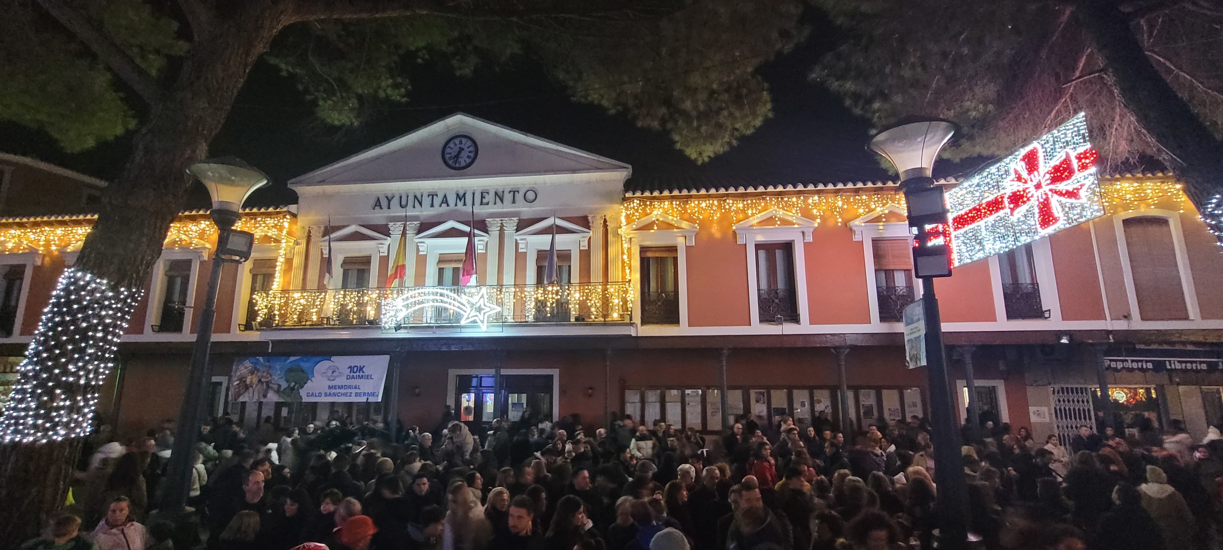 Una de las novedades, la iluminación de la parte superior de las fachadas.