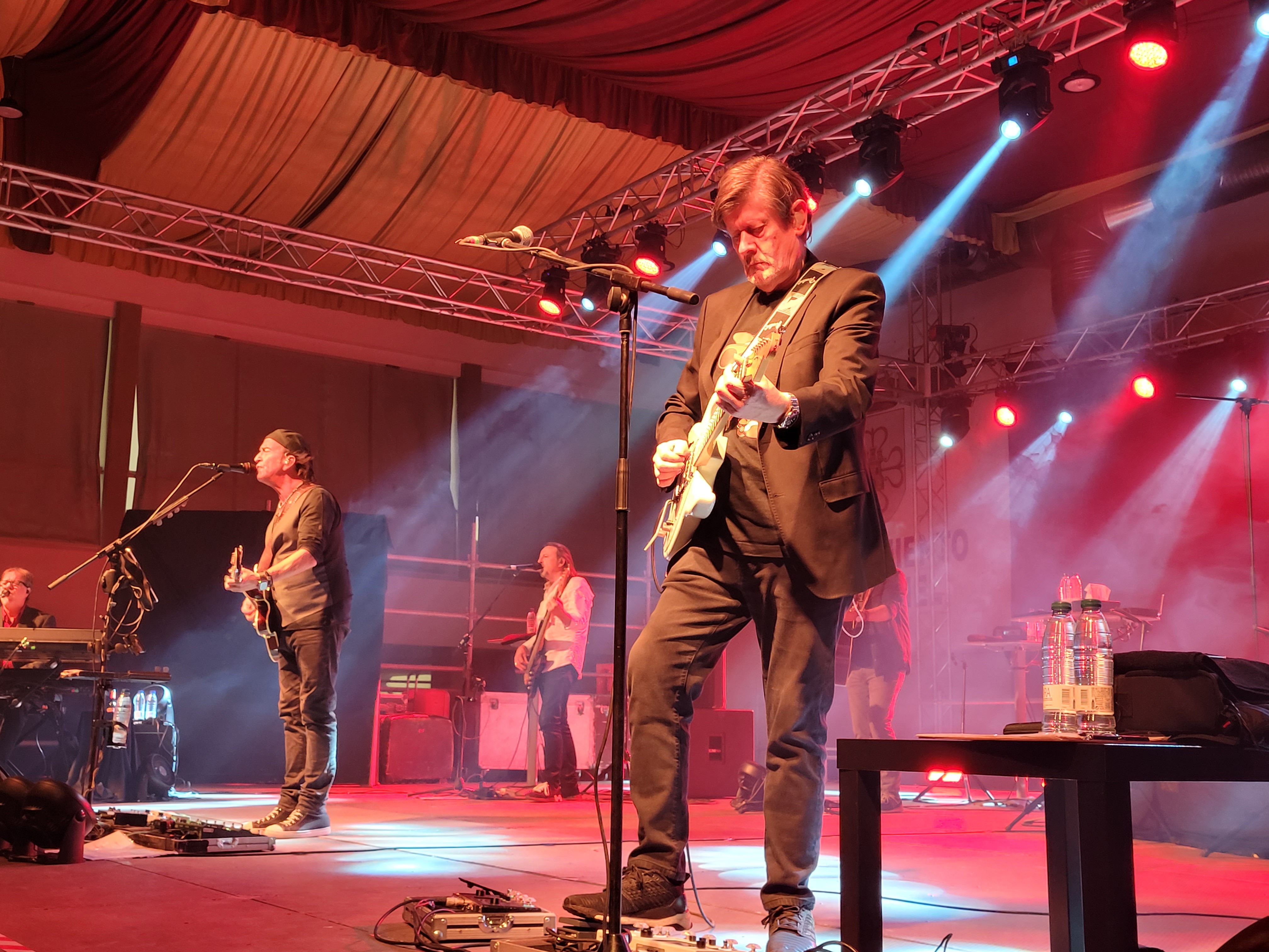 El concierto se prolongó hasta casi la medianoche.