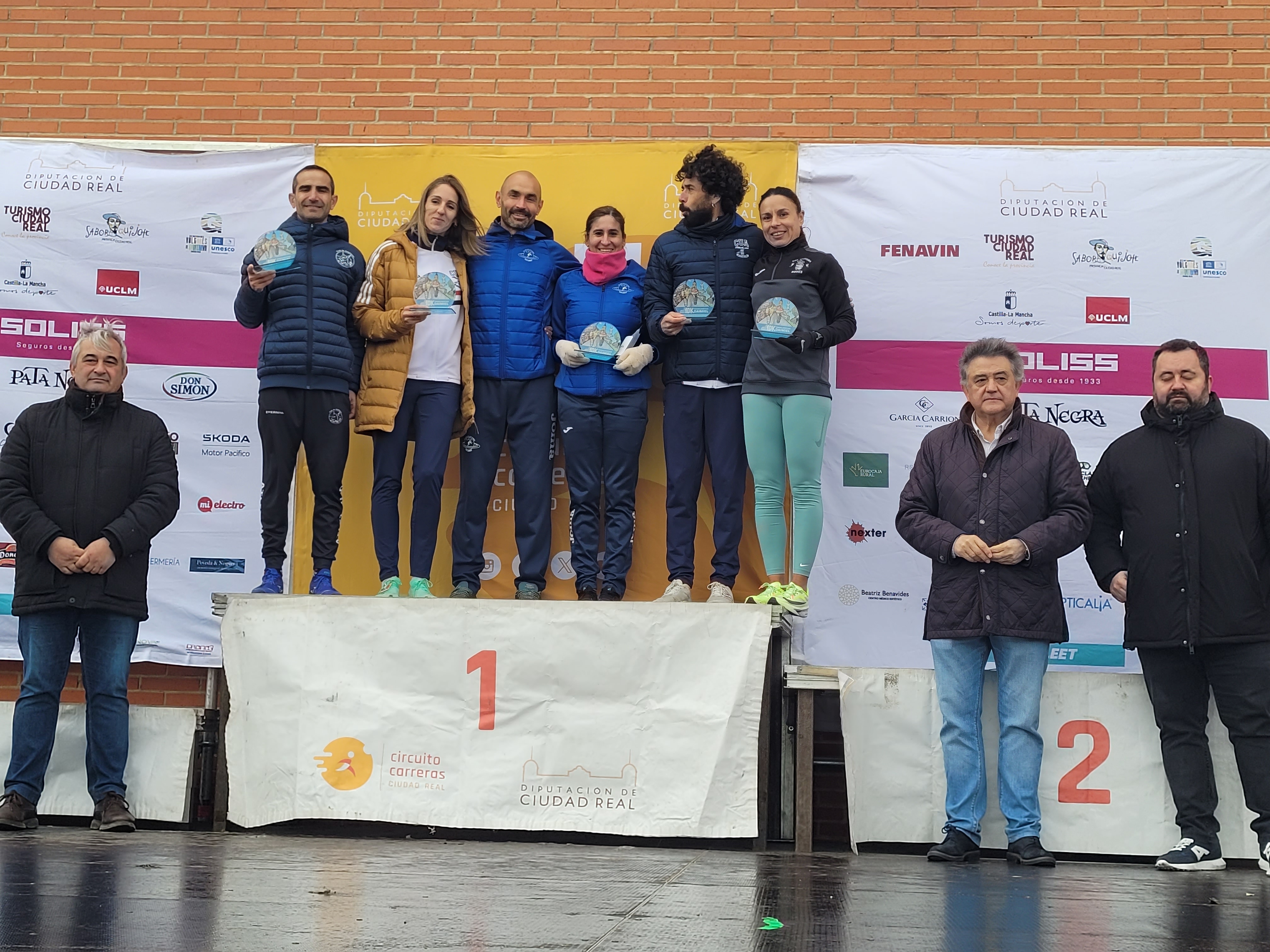 Un momento de la entrega de premios.