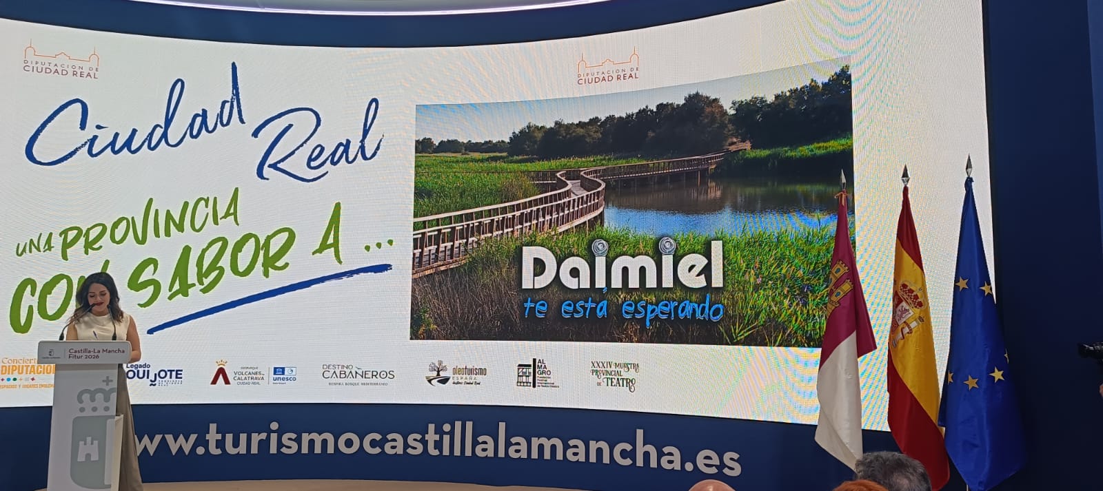 Promoción de Daimiel en FITUR.