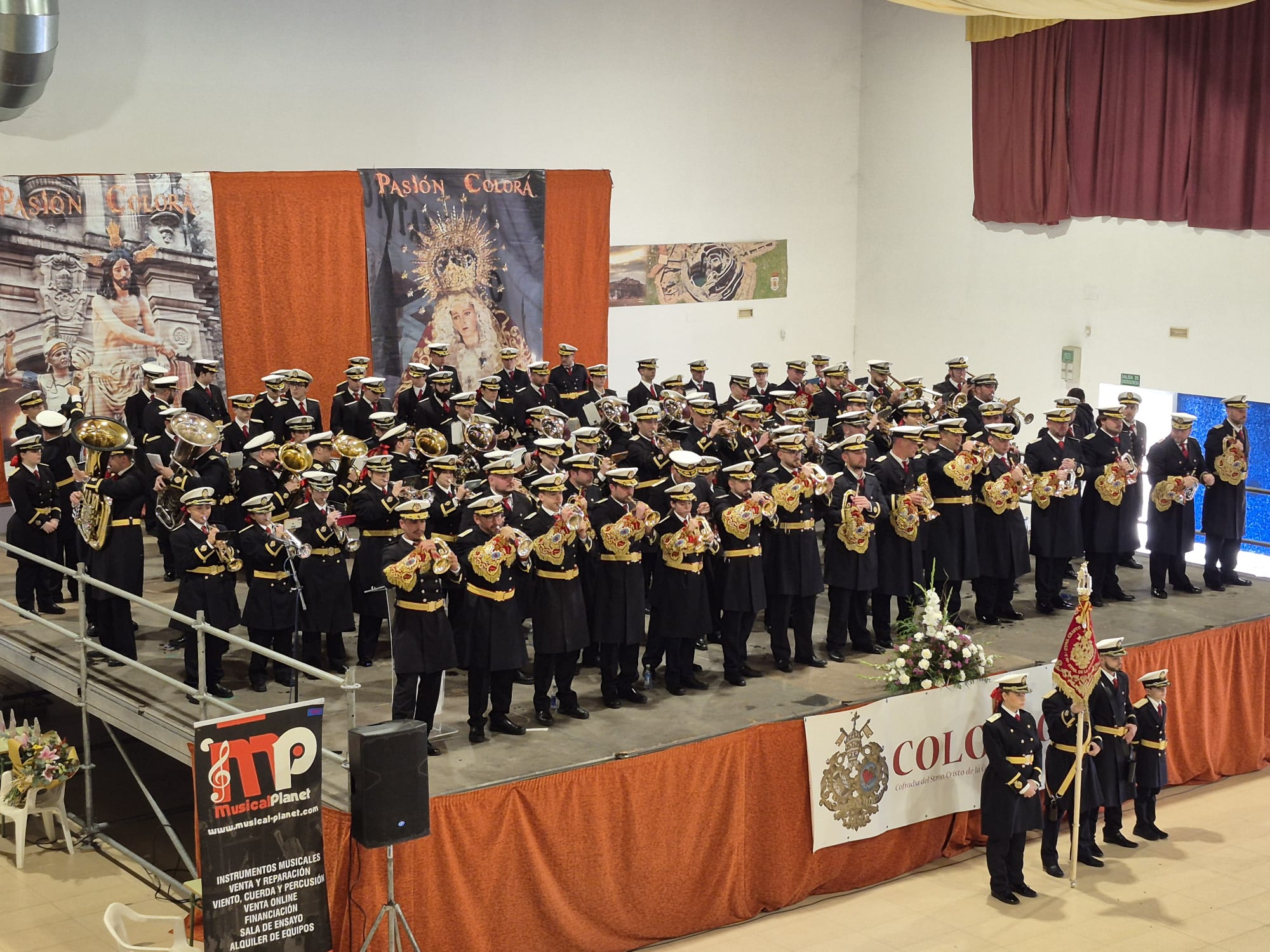 Banda de Cornetas y Tambores del Santísimo Cristo de la Columna de Daimiel.