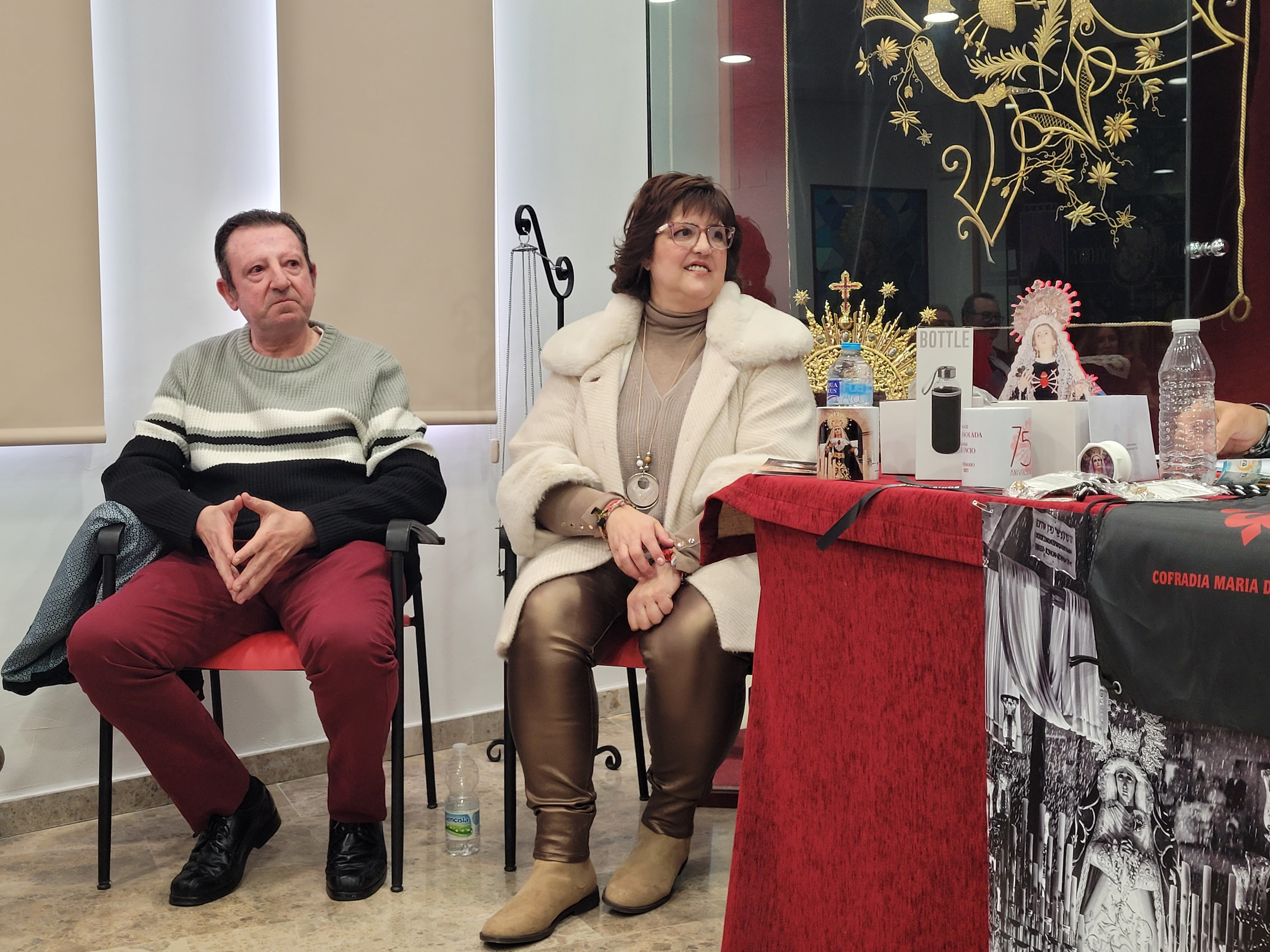 Hermanos mayores 2026 de Los Capuchinos, Sacramento Espinosa Espinosa y Juan Luis Loro Gallego