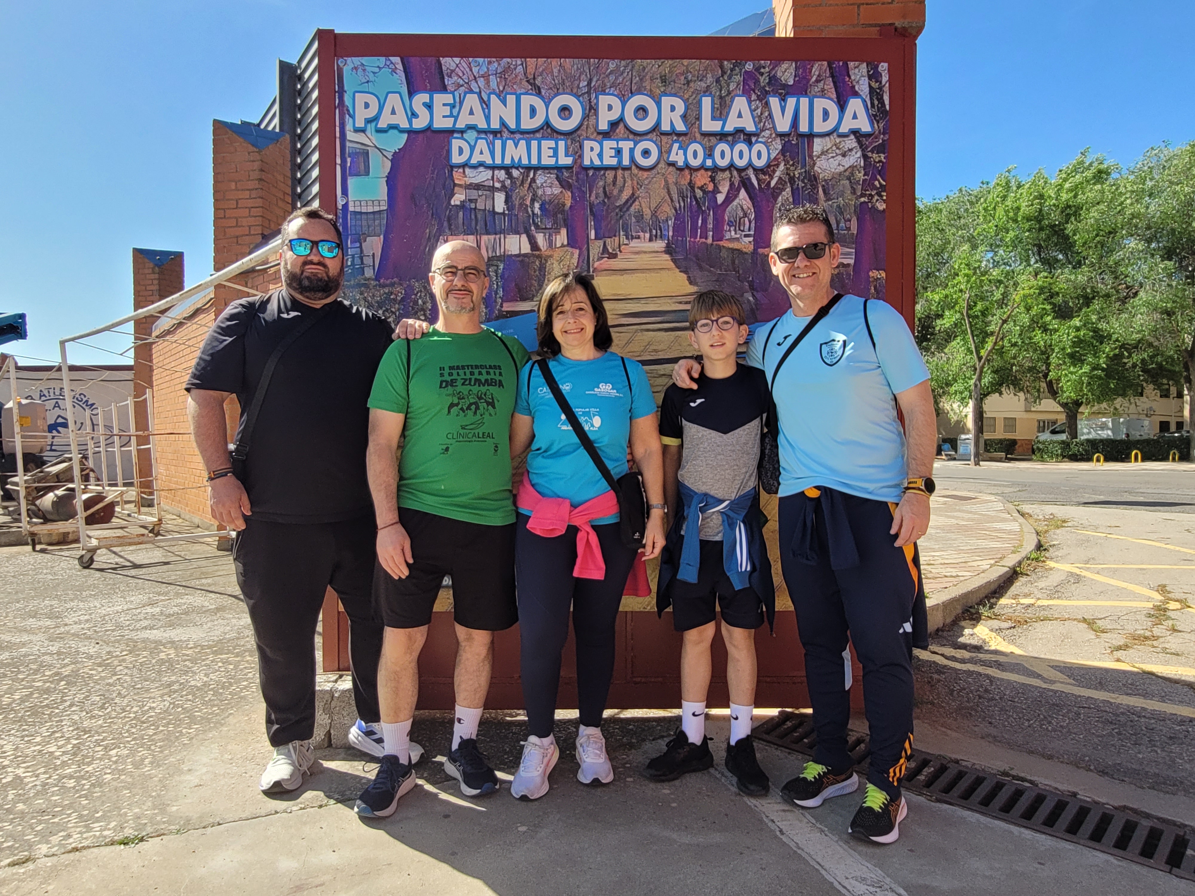 La actividad ha contado con la presencia del concejal de deportes y otros miembros de la Corporación.