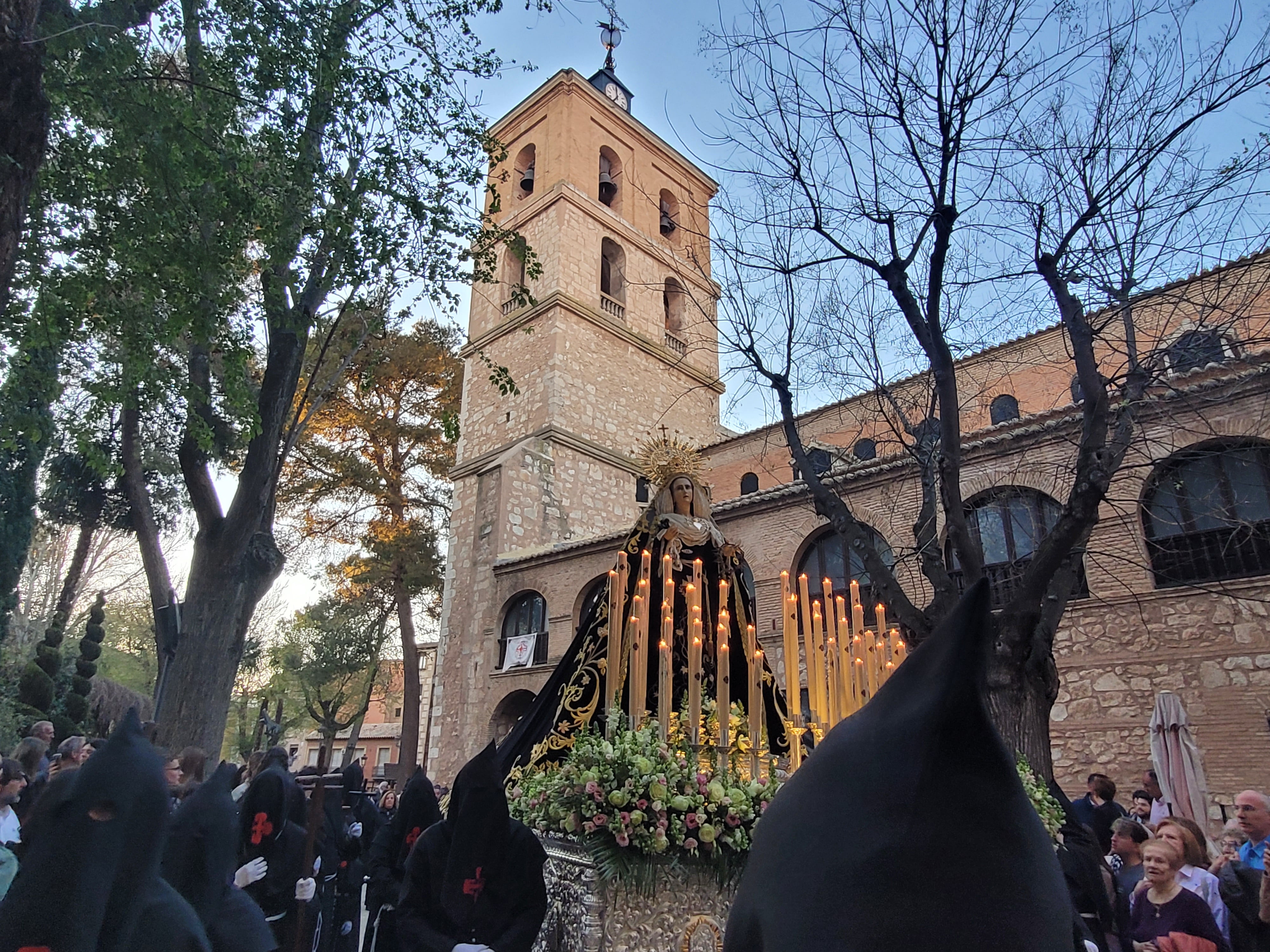  La imagen de María Desolada volvió a centrar todas las miradas.