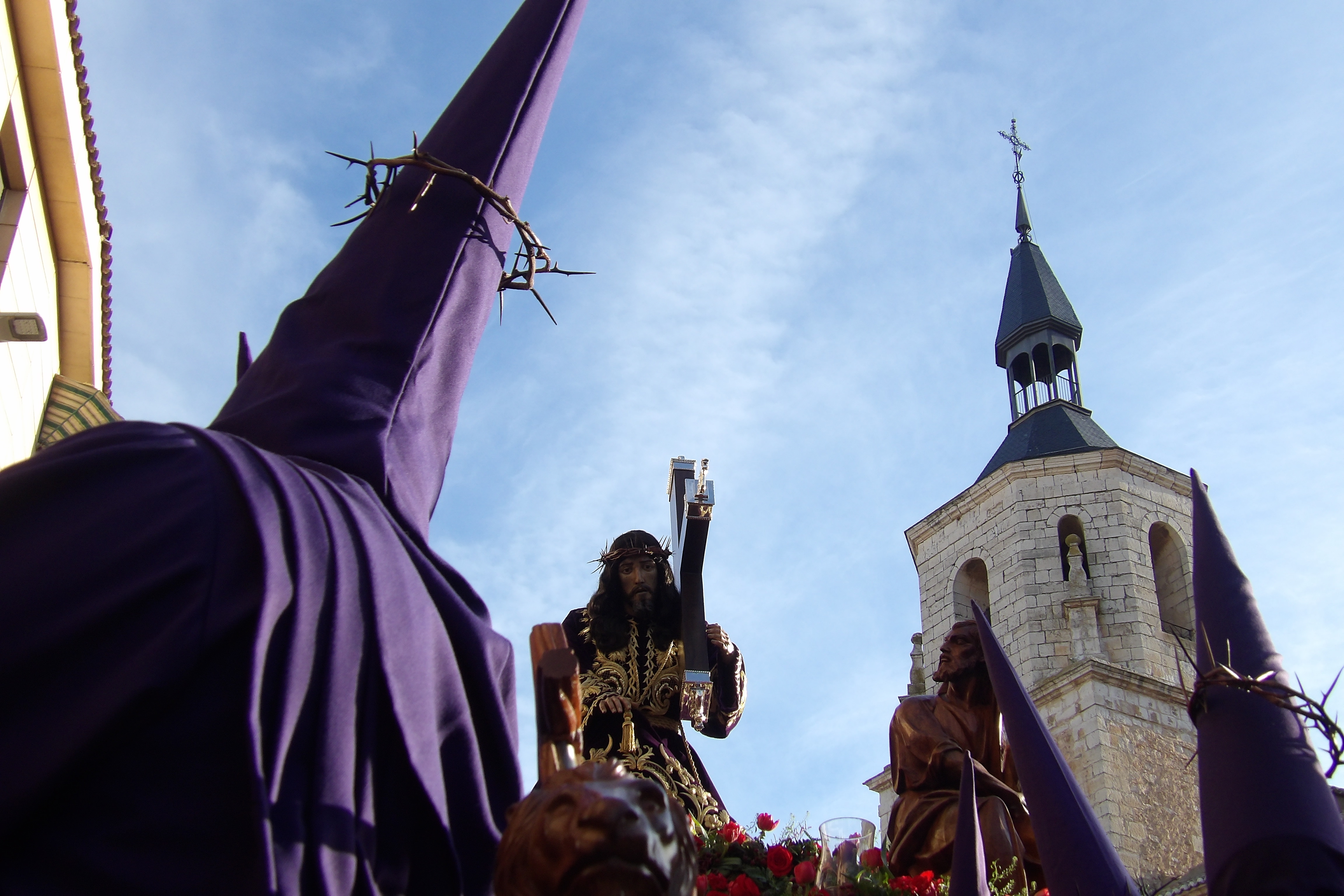 Jesús Nazareno a su paso por San Pedro.