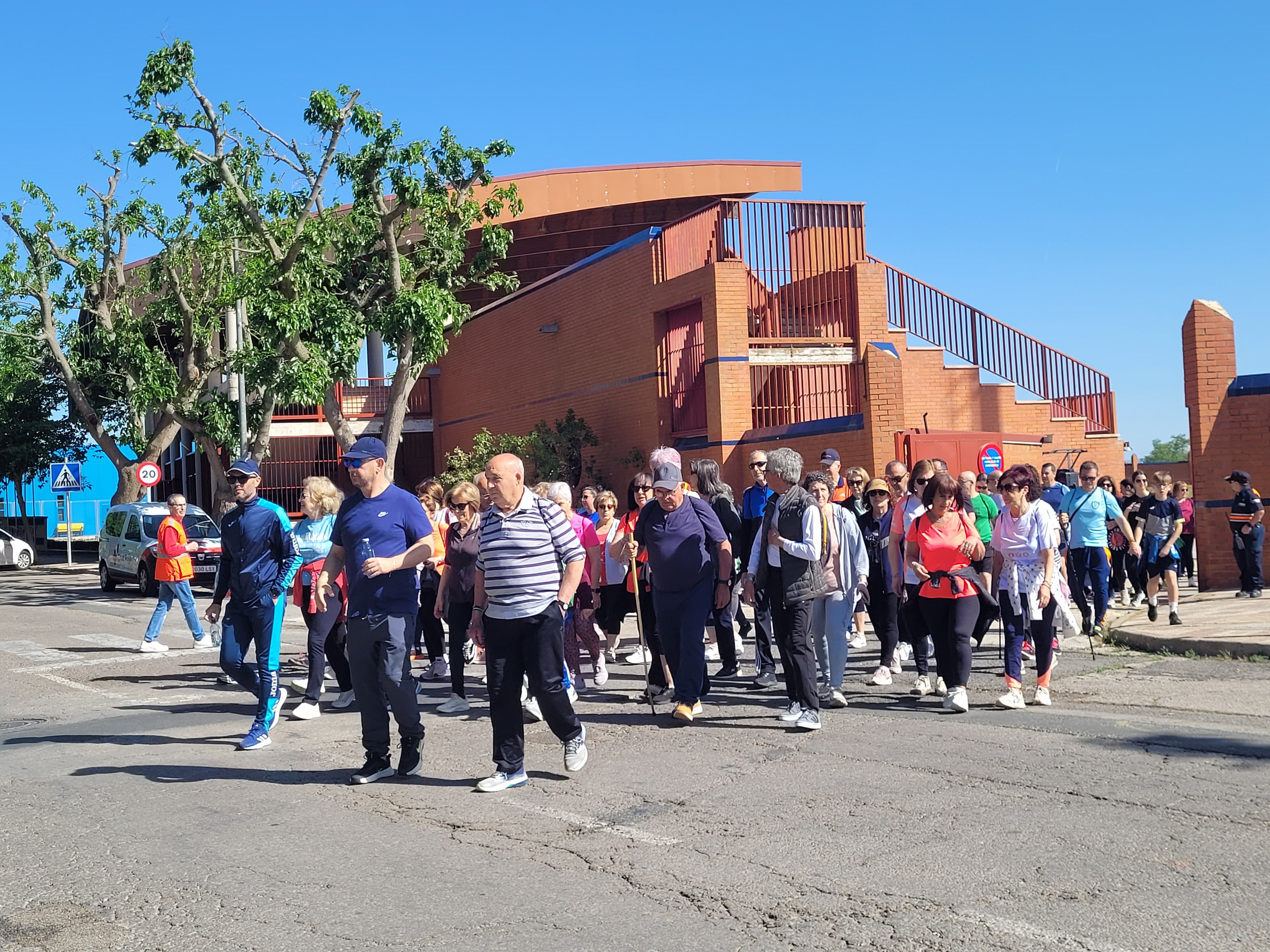 A las 11.00 horas comenzó el recorrido.