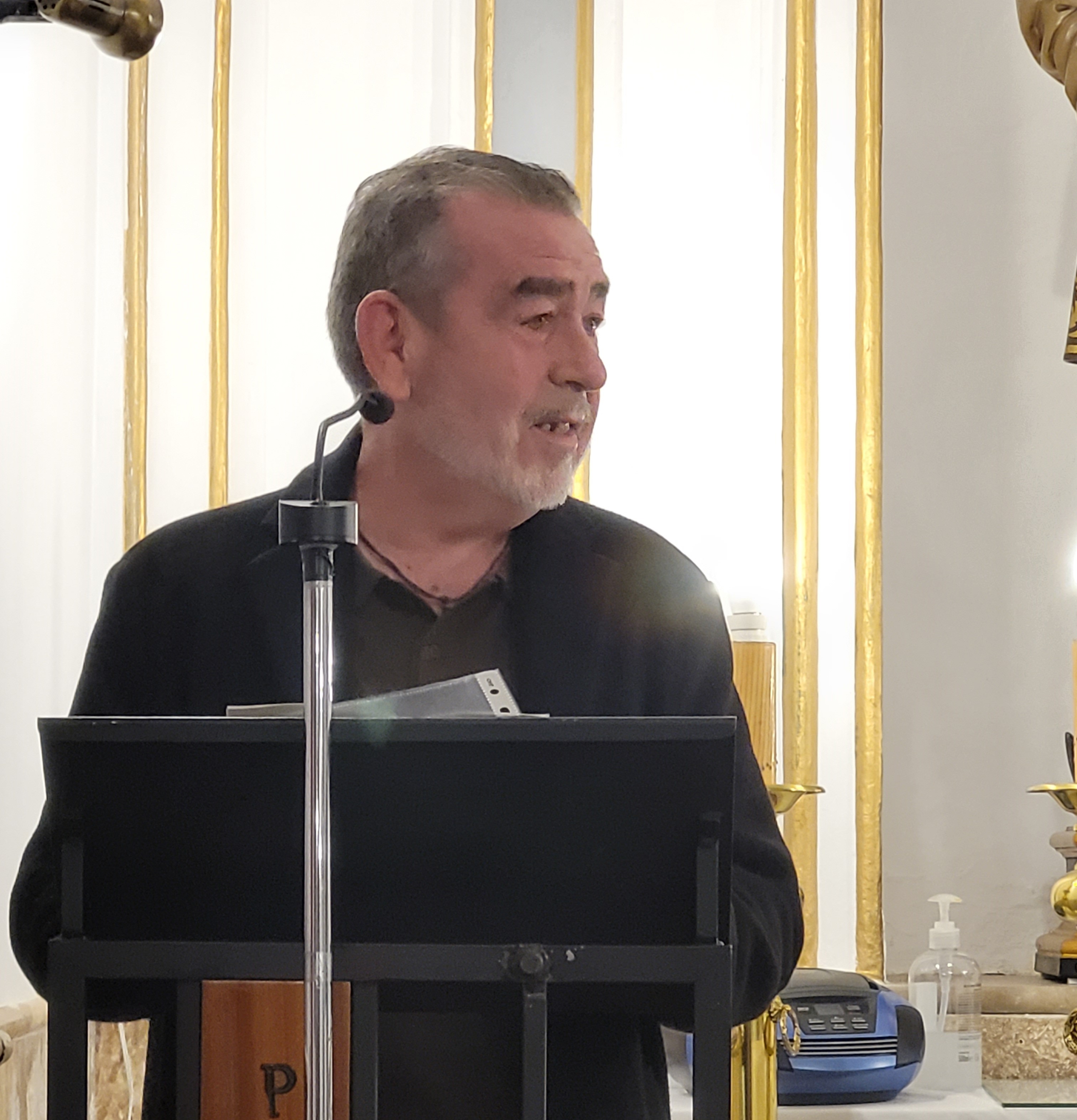 José Antonio Moya Moreno en su intervención.