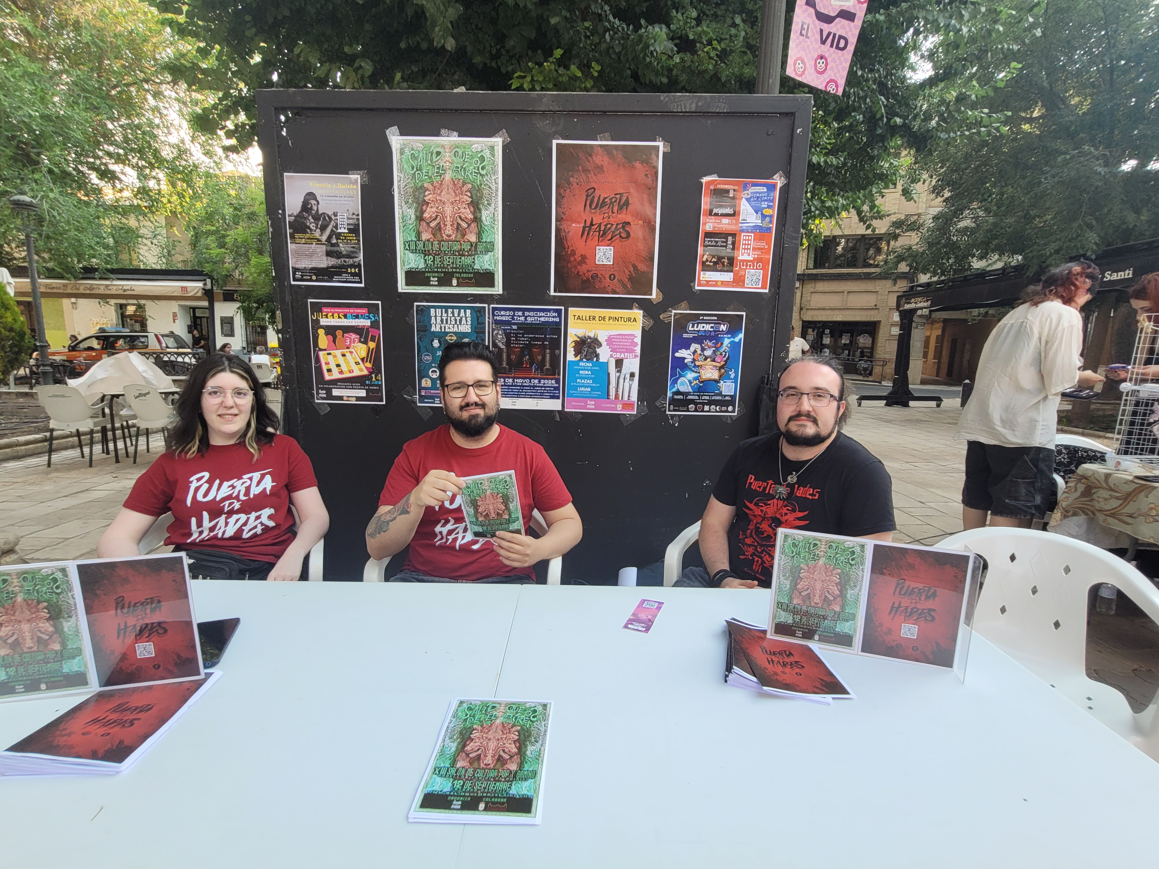 La iniciativa ha sido organizada por la asociación Puerta de Hades.