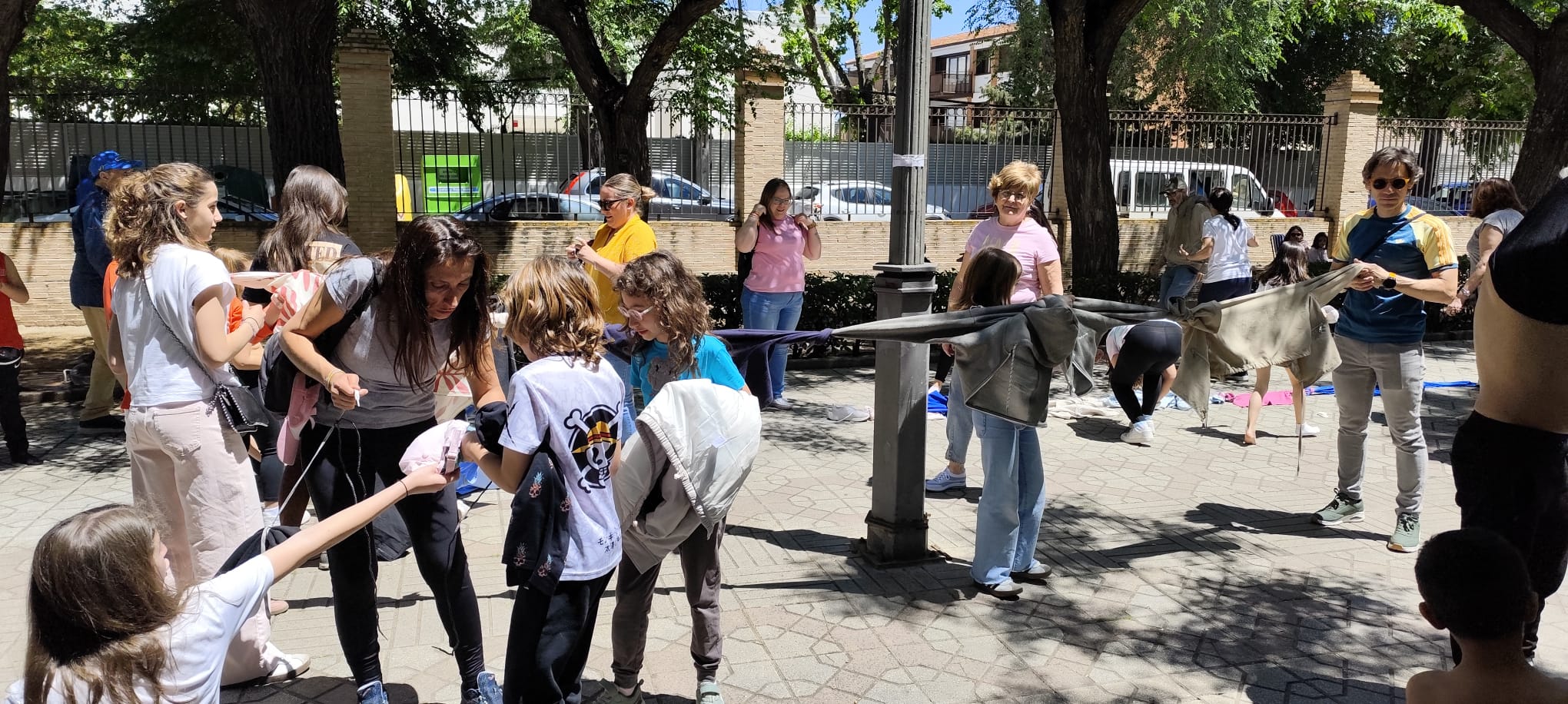 En las actividades participaron numerosas familias.