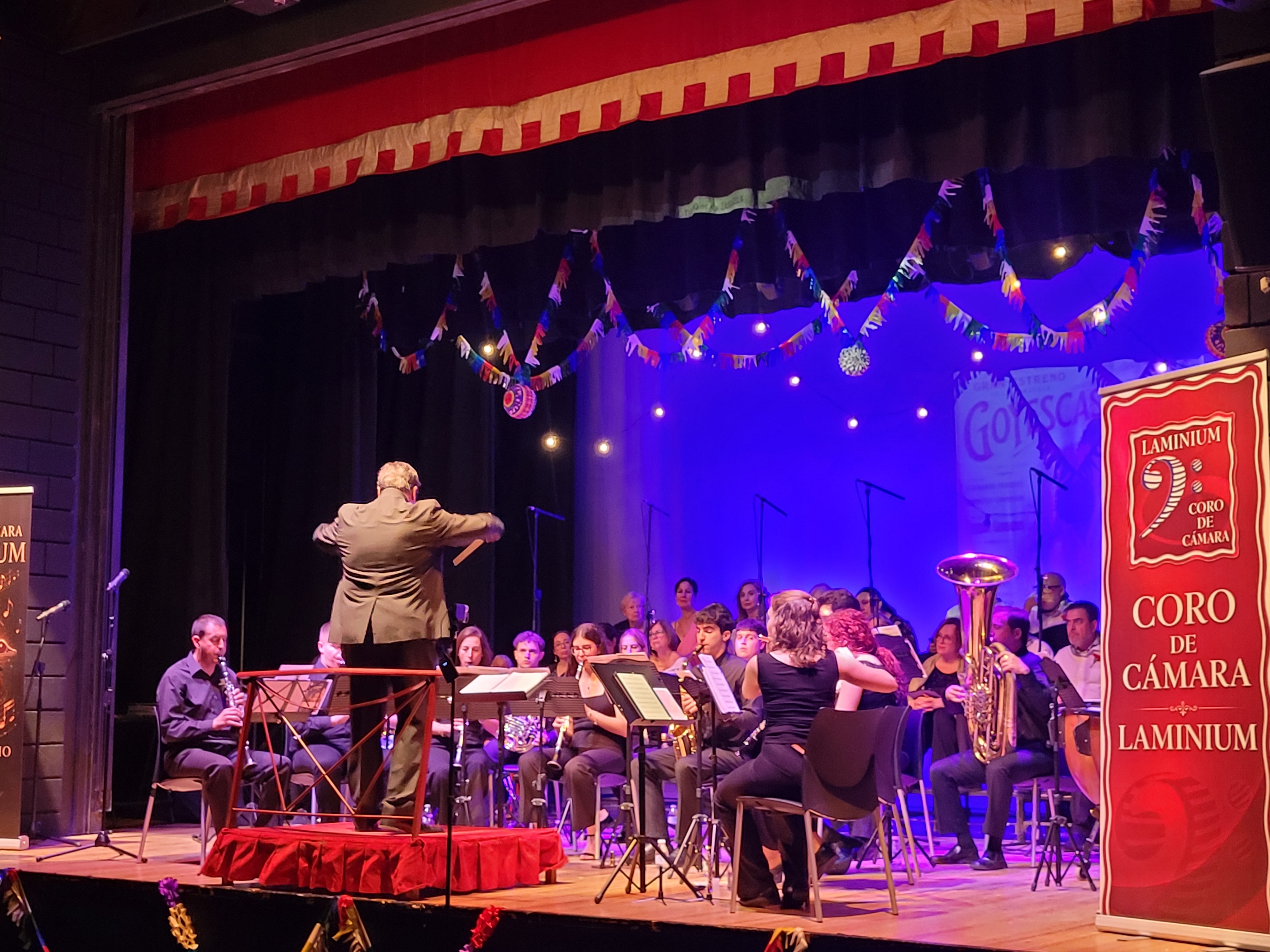 Un momento del concierto.