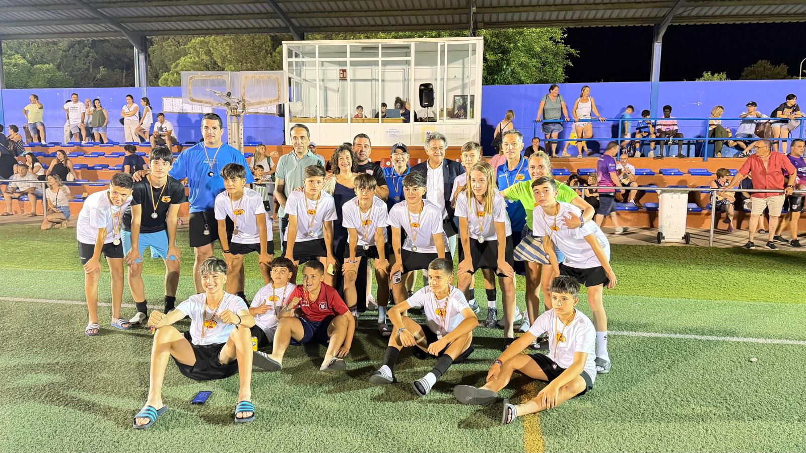 Entrega de premios del torneo Fútbol 7.