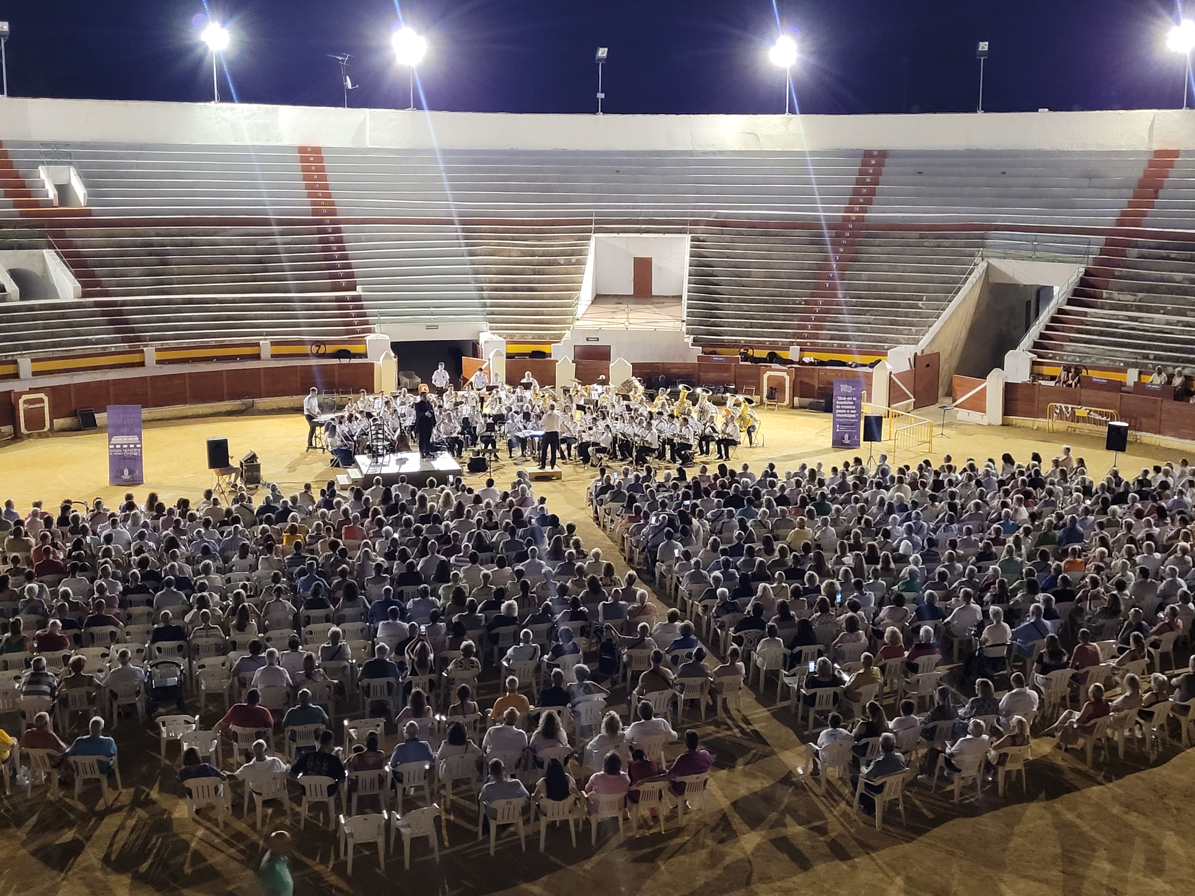 Este viernes se celebró el tercer concierto de verano de la Banda Municipal.