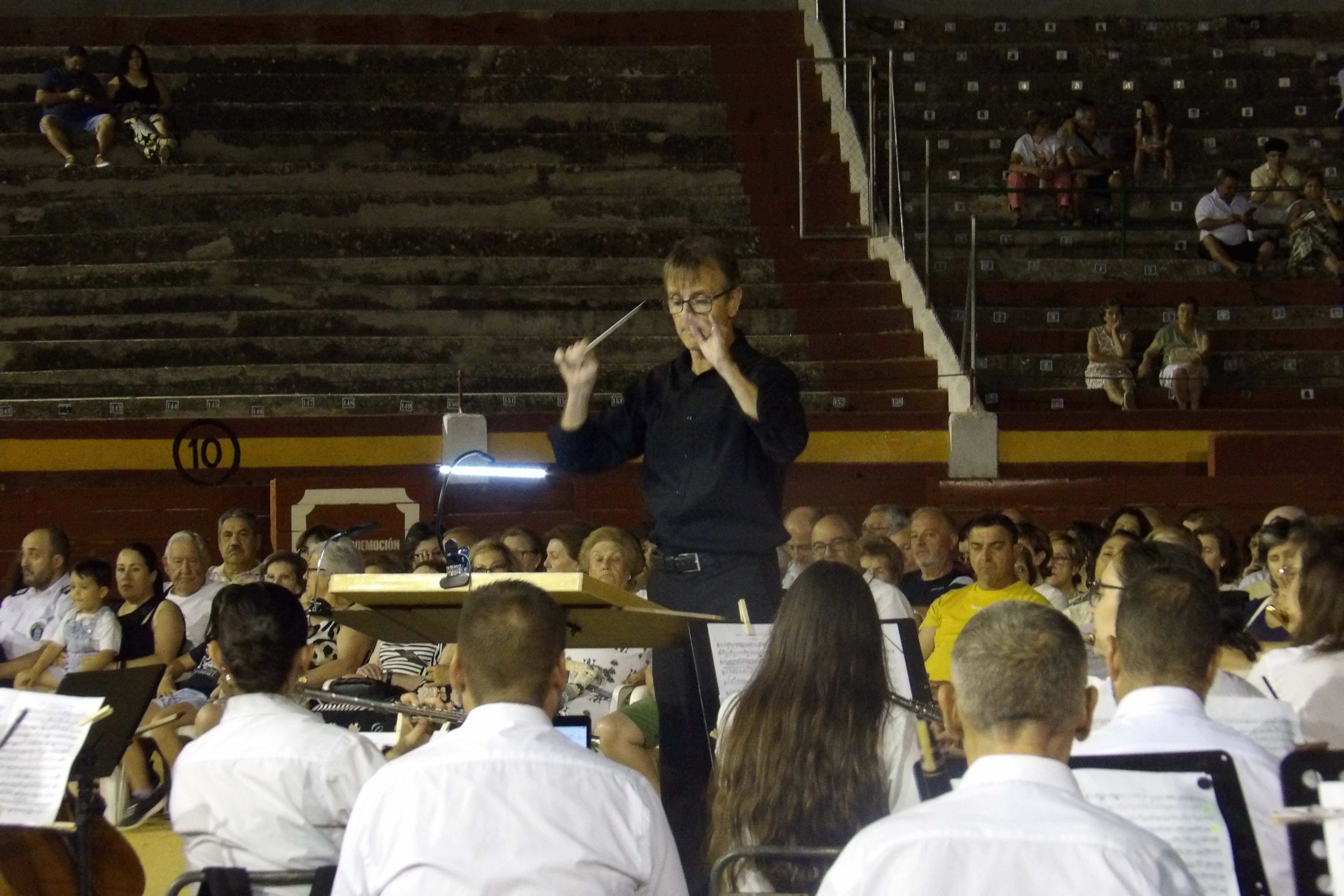 Banda Sinfónica CIM de Mislata en la Plaza de Toros este sábado.
