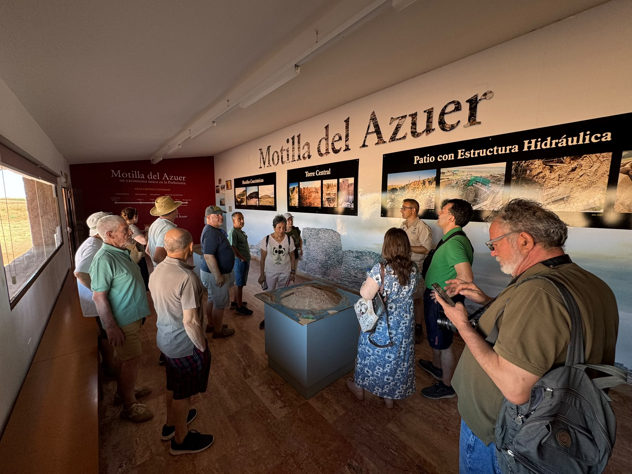 La jornada comenzó en el Museo Comarcal.
