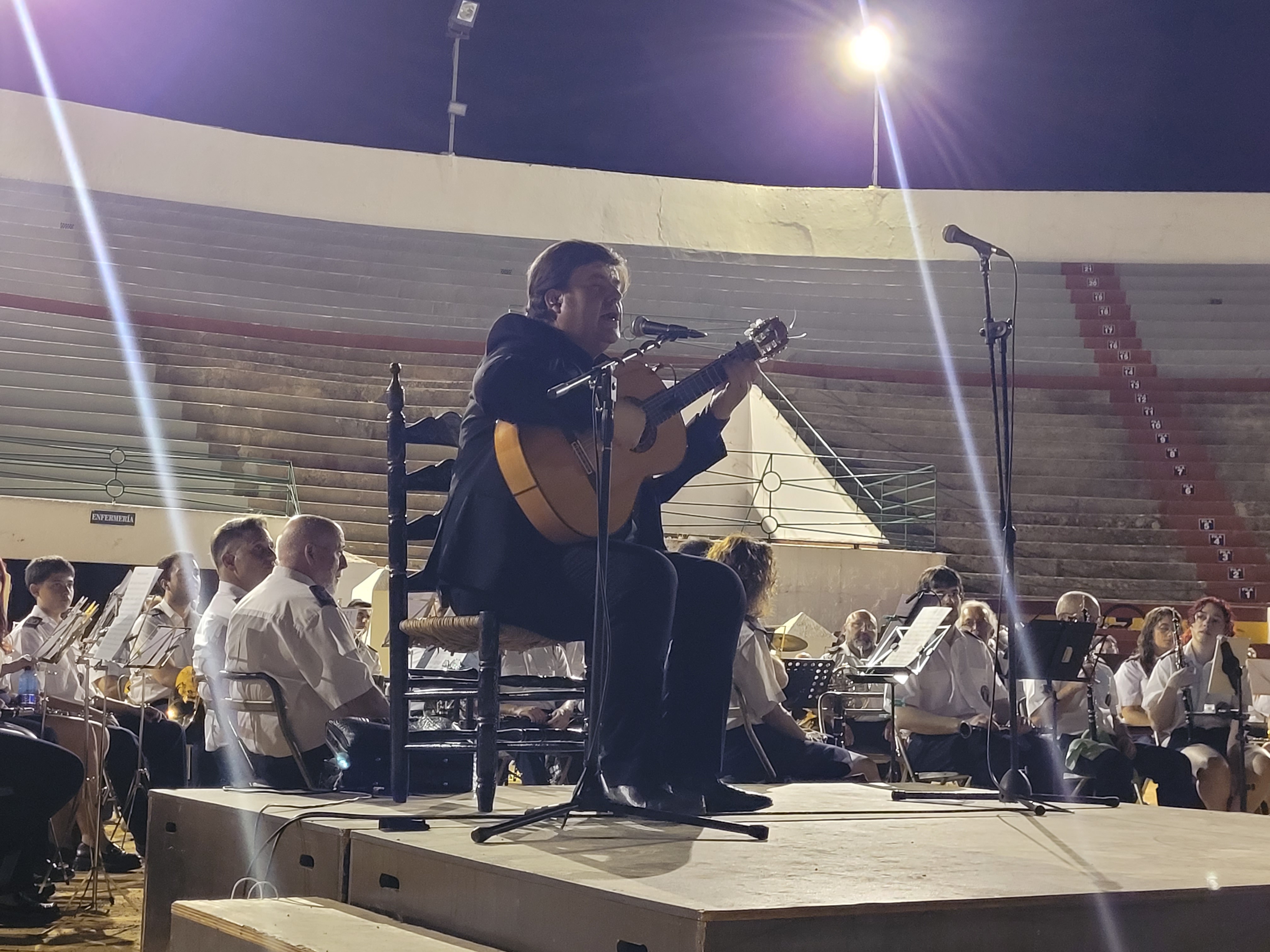 Ricardo Fernández del Moral emocionó con su talento.
