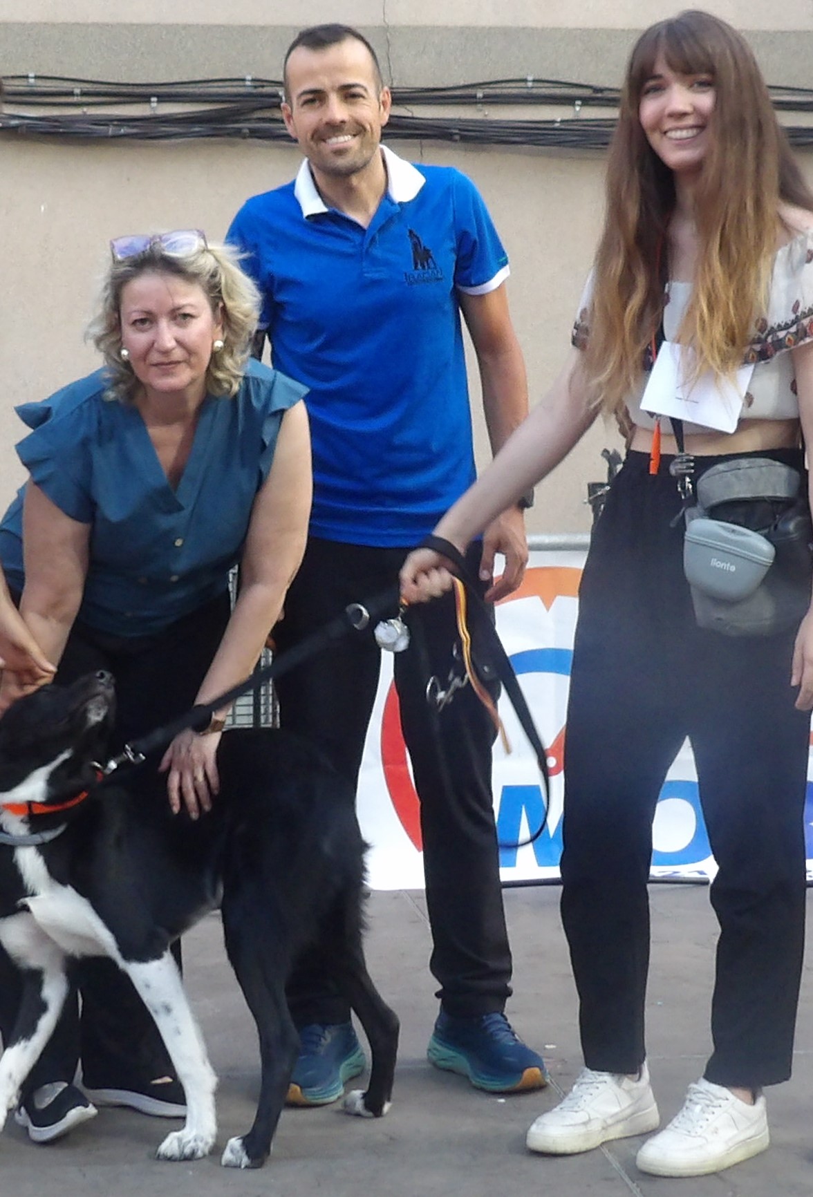 El adiestrador canino Oliver Gómez Flores participó en esta edición.