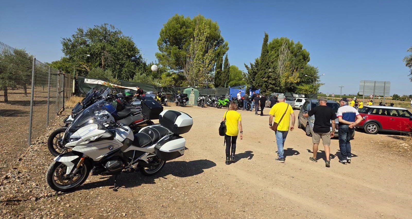 Motoalmuerzo organizado por la Asociación Cultural Grupo Motero ‘No nos pilla el radar’.