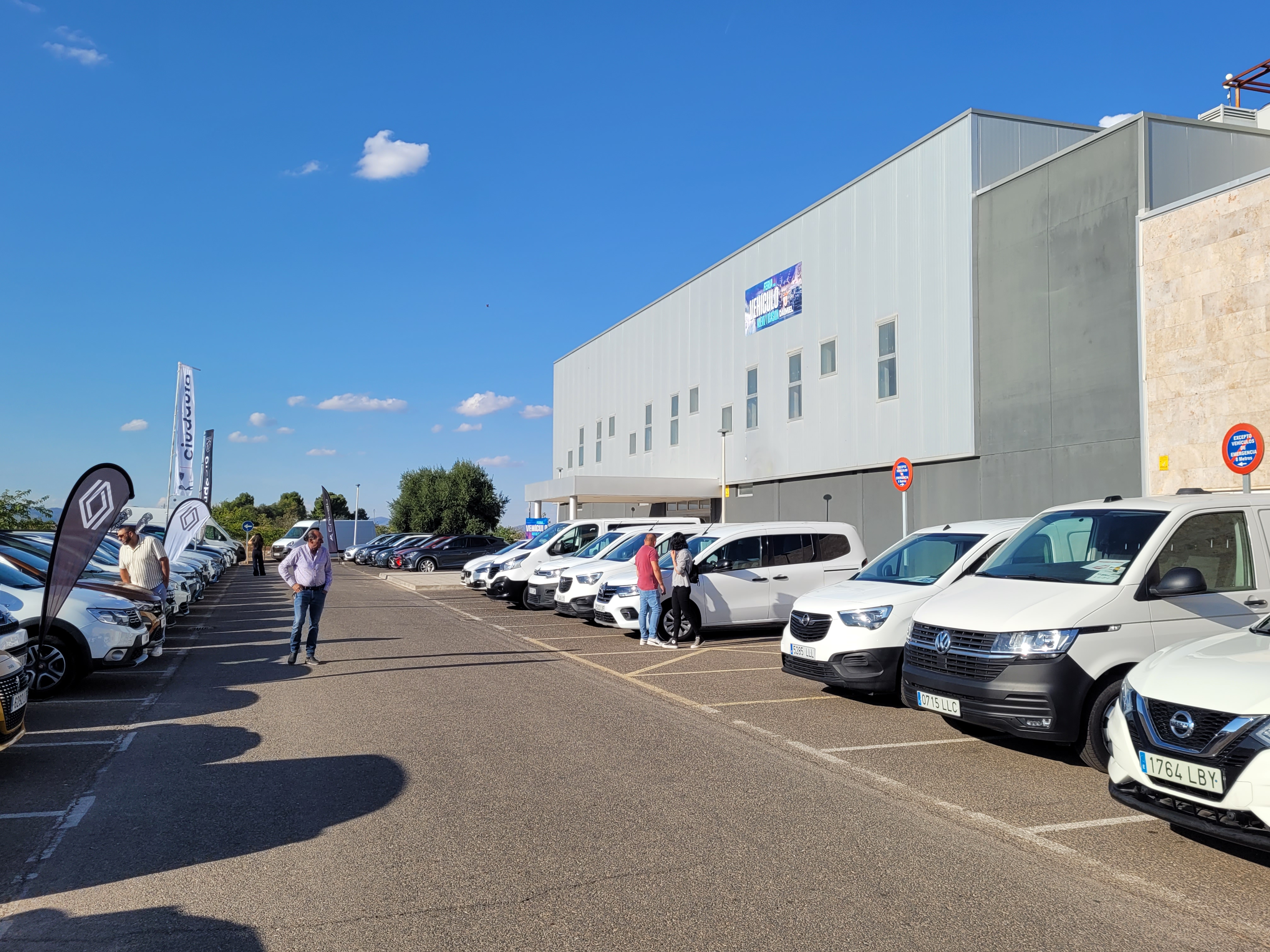 La I Feria del Vehículo Nuevo y de Ocasión permanecerá abierta durante todo el fin de semana.
