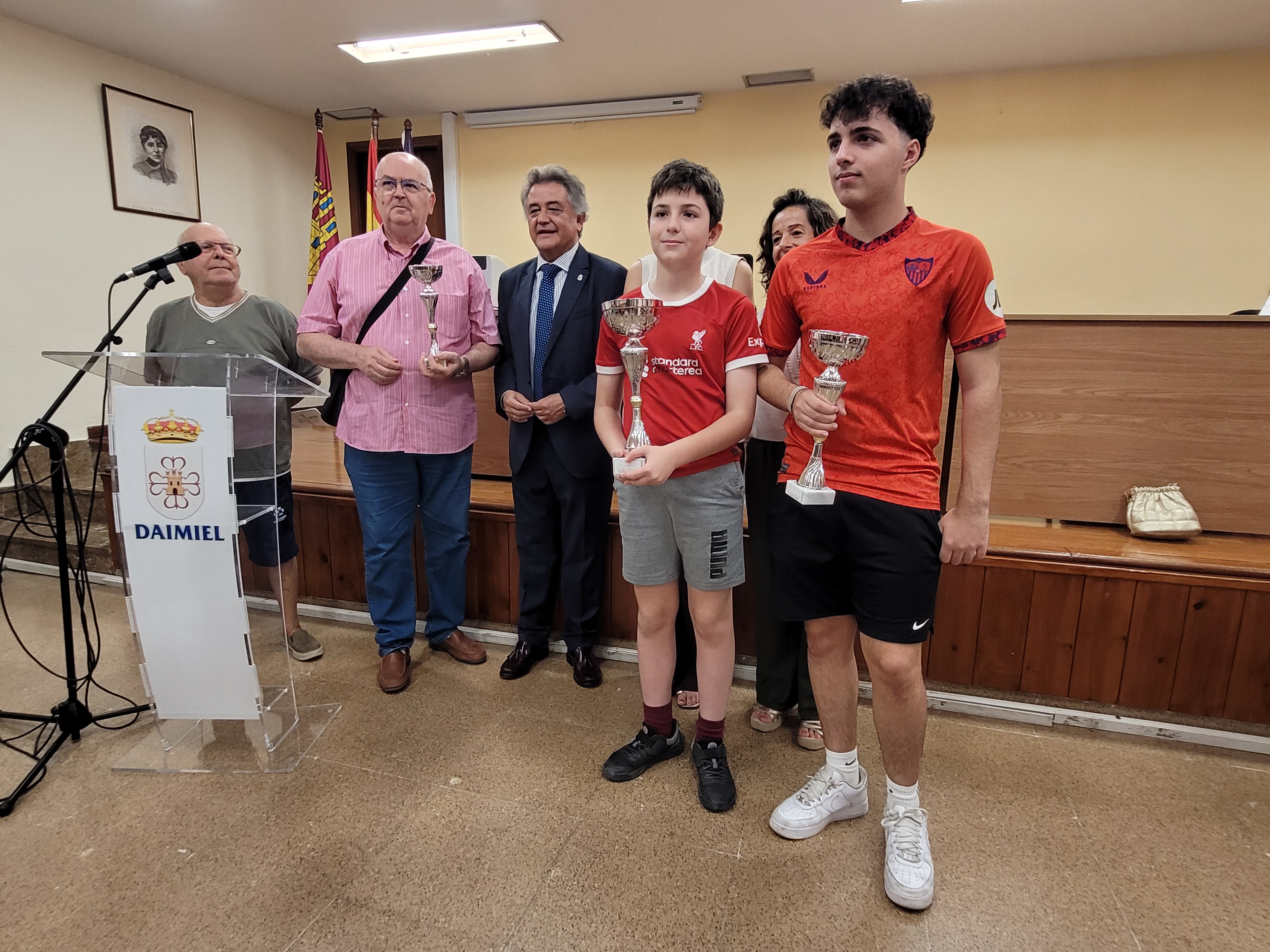 Ganadores de la categoría absoluta.