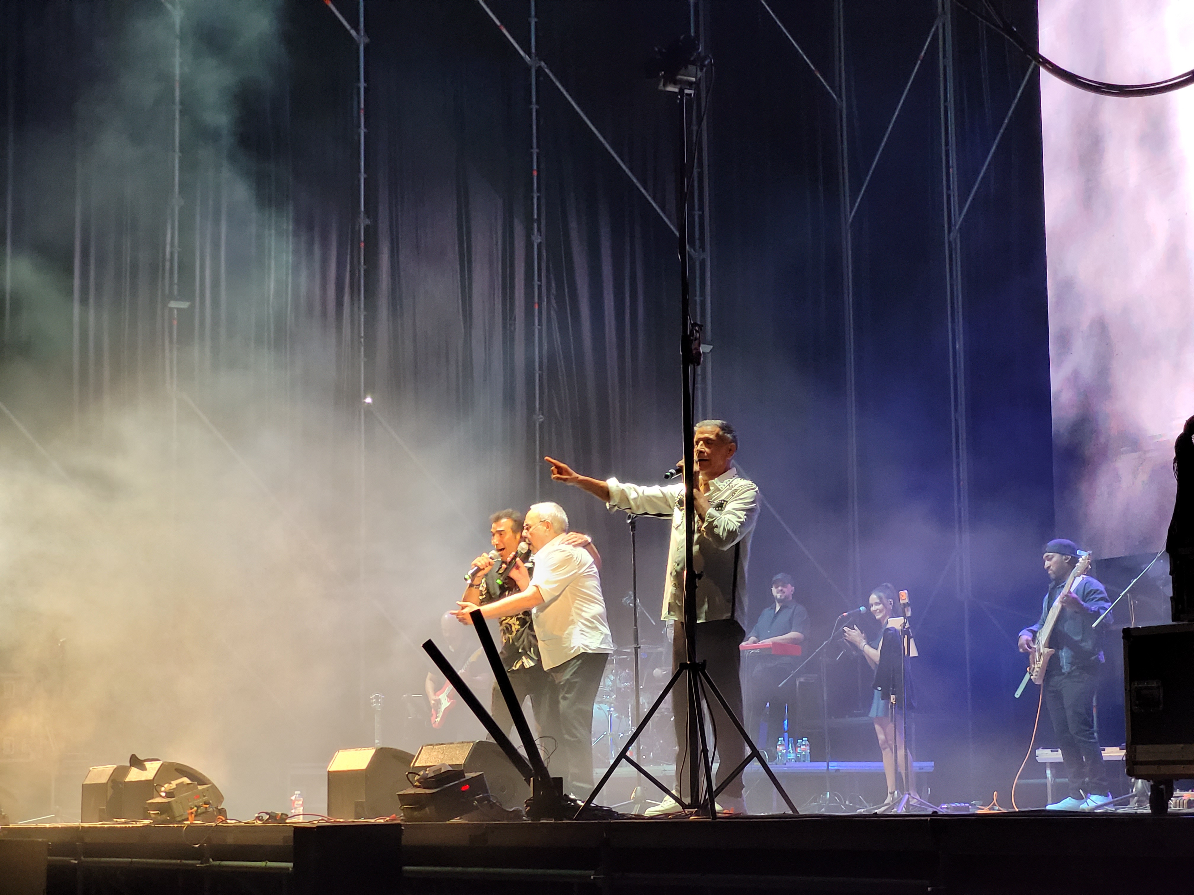 Un momento del concierto.