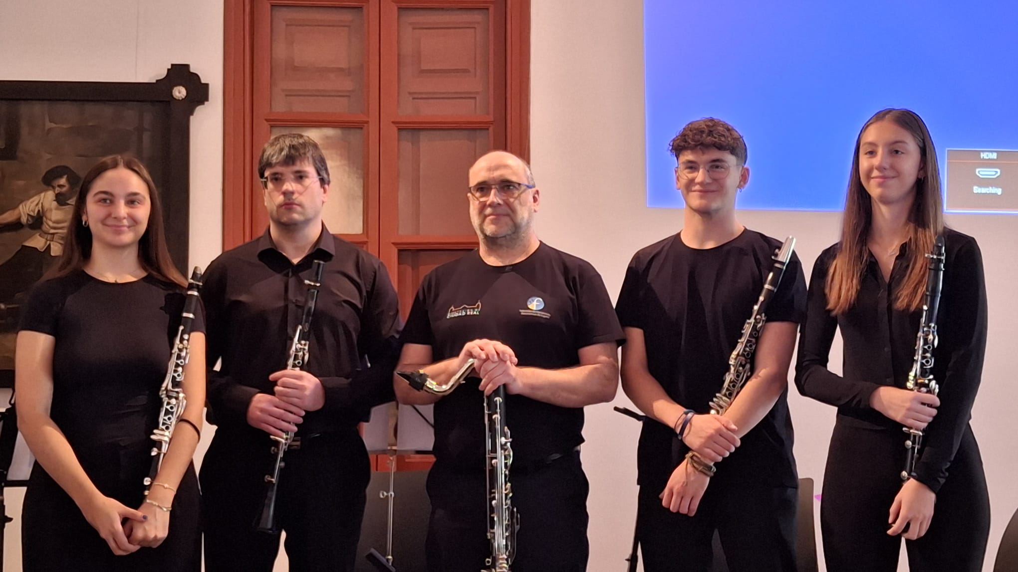 Los músicos que han intervenido en las jornadas.