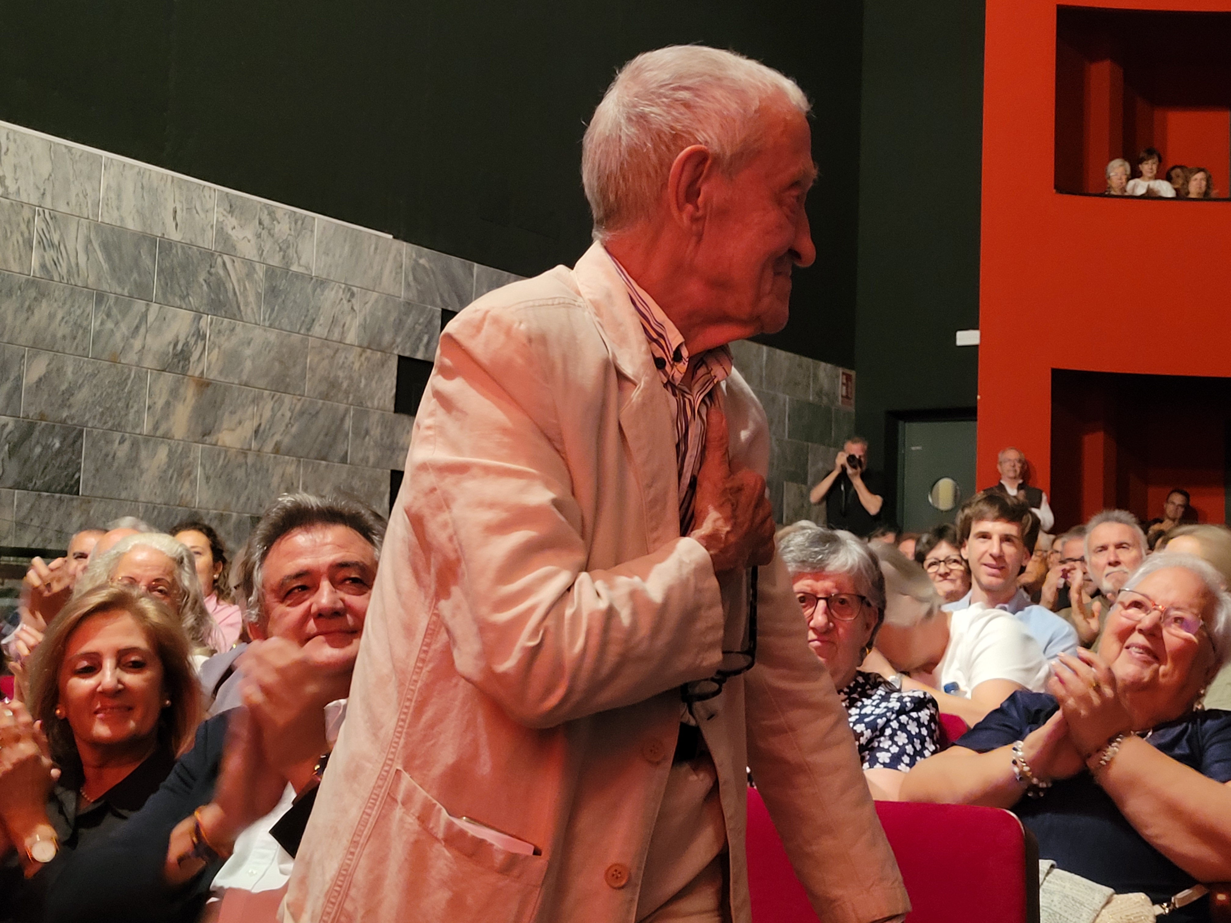 Ismael peña agradeció el cariño que recibió en Daimiel.
