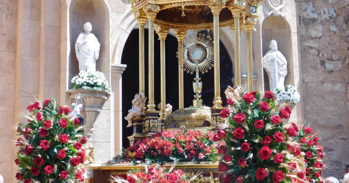 La festividad del Corpus se celebrará únicamente en los templos ...