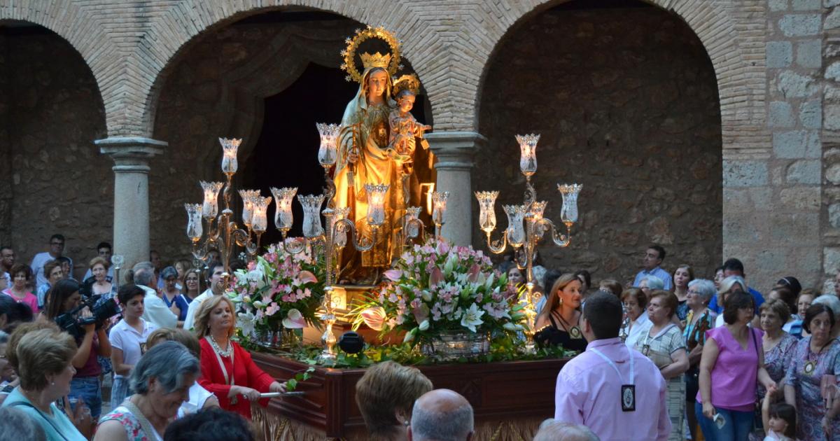 Triduo y función religiosa como única celebración de la Virgen del
