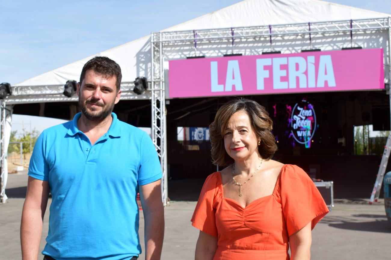 Alicia Loro y Carlos Jiménez, esta mañana